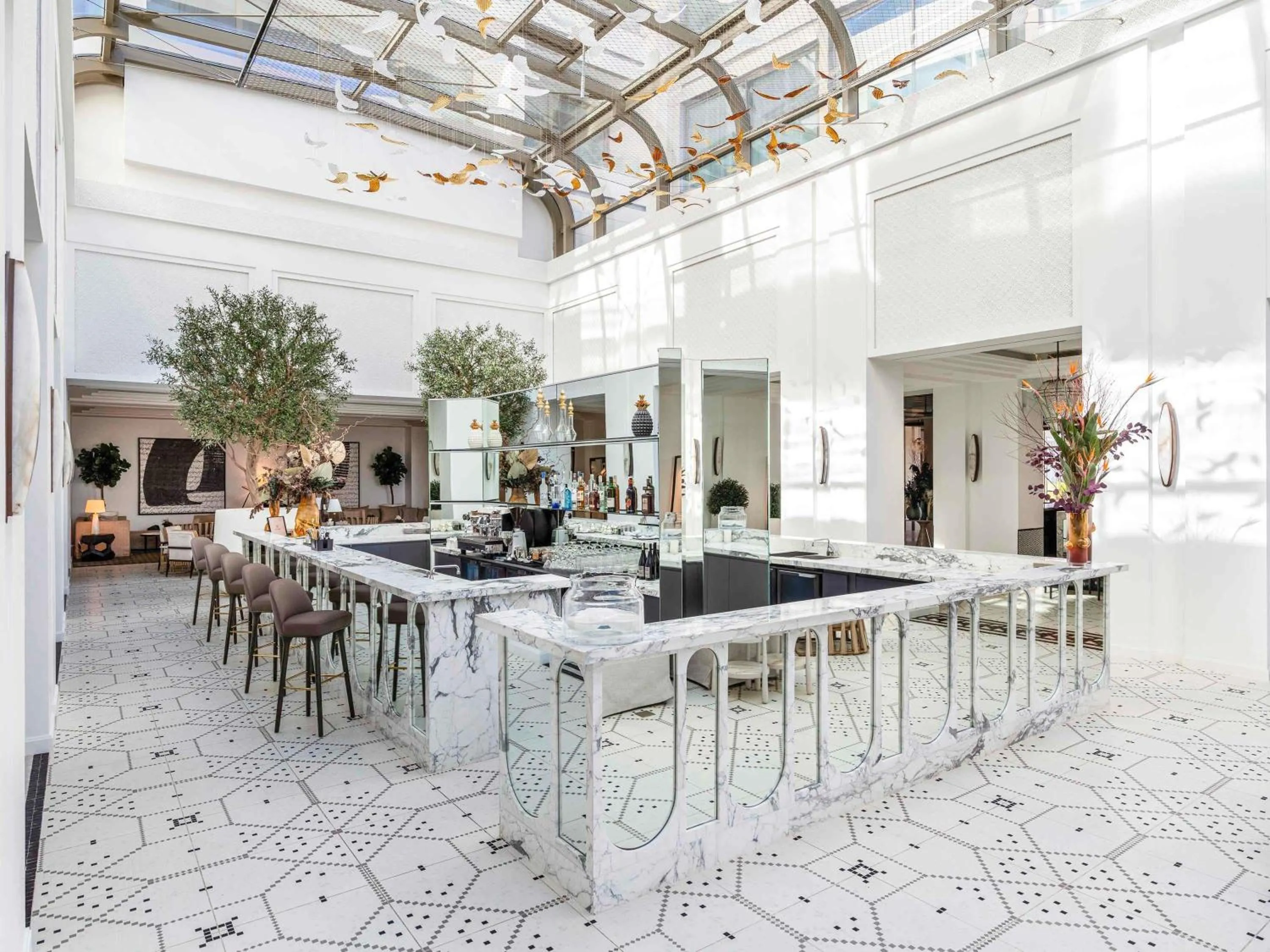 Lounge or bar in Fairmont La Marina Rabat Sale Hotel