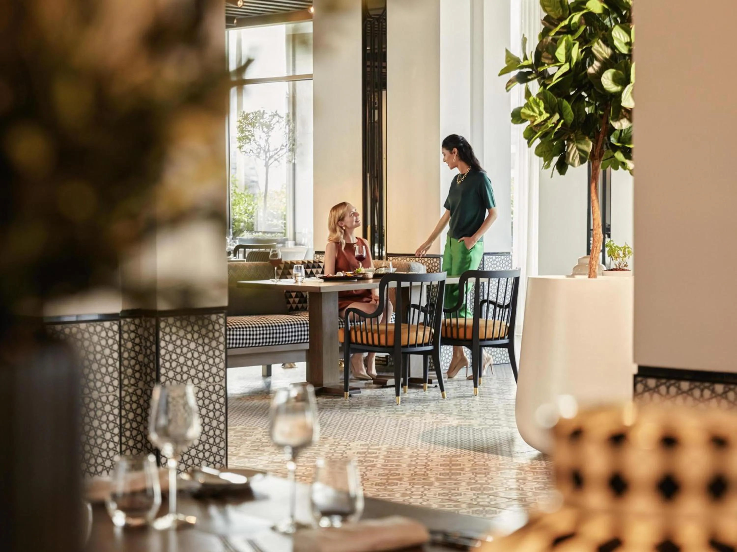 Restaurant/places to eat in Fairmont La Marina Rabat Sale Hotel