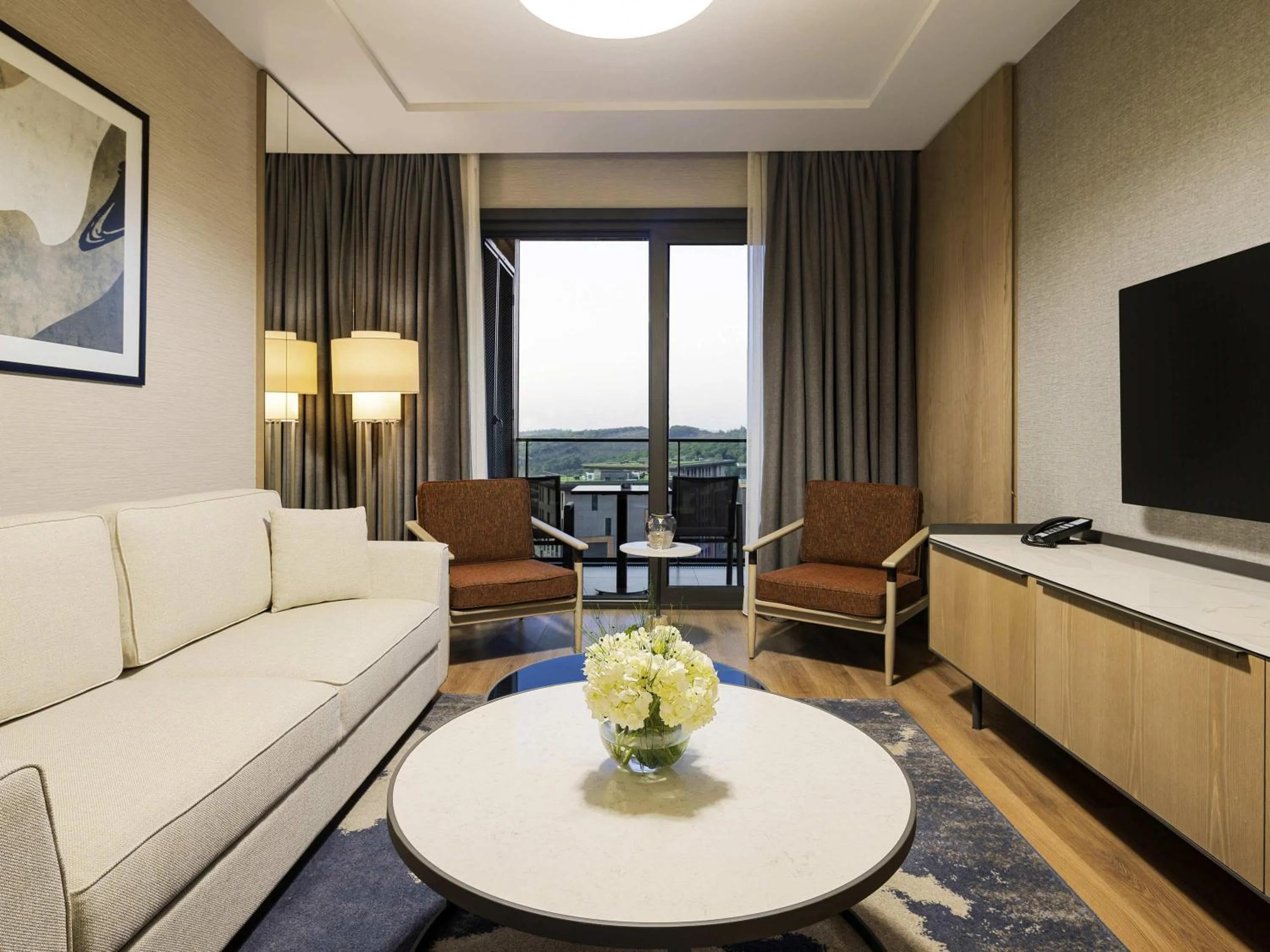 Bedroom in Movenpick Living Istanbul Camlivadi