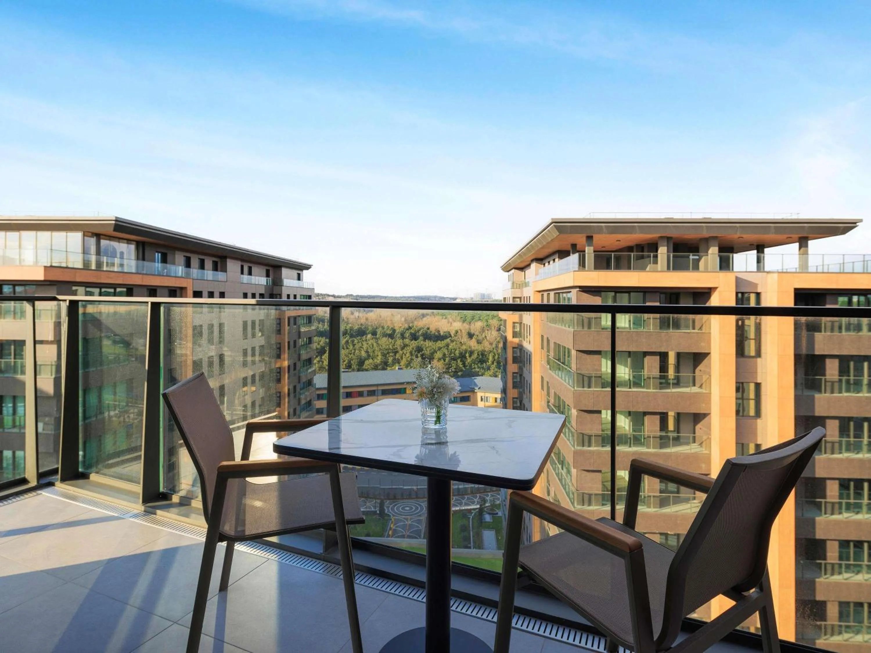 Bedroom in Movenpick Living Istanbul Camlivadi