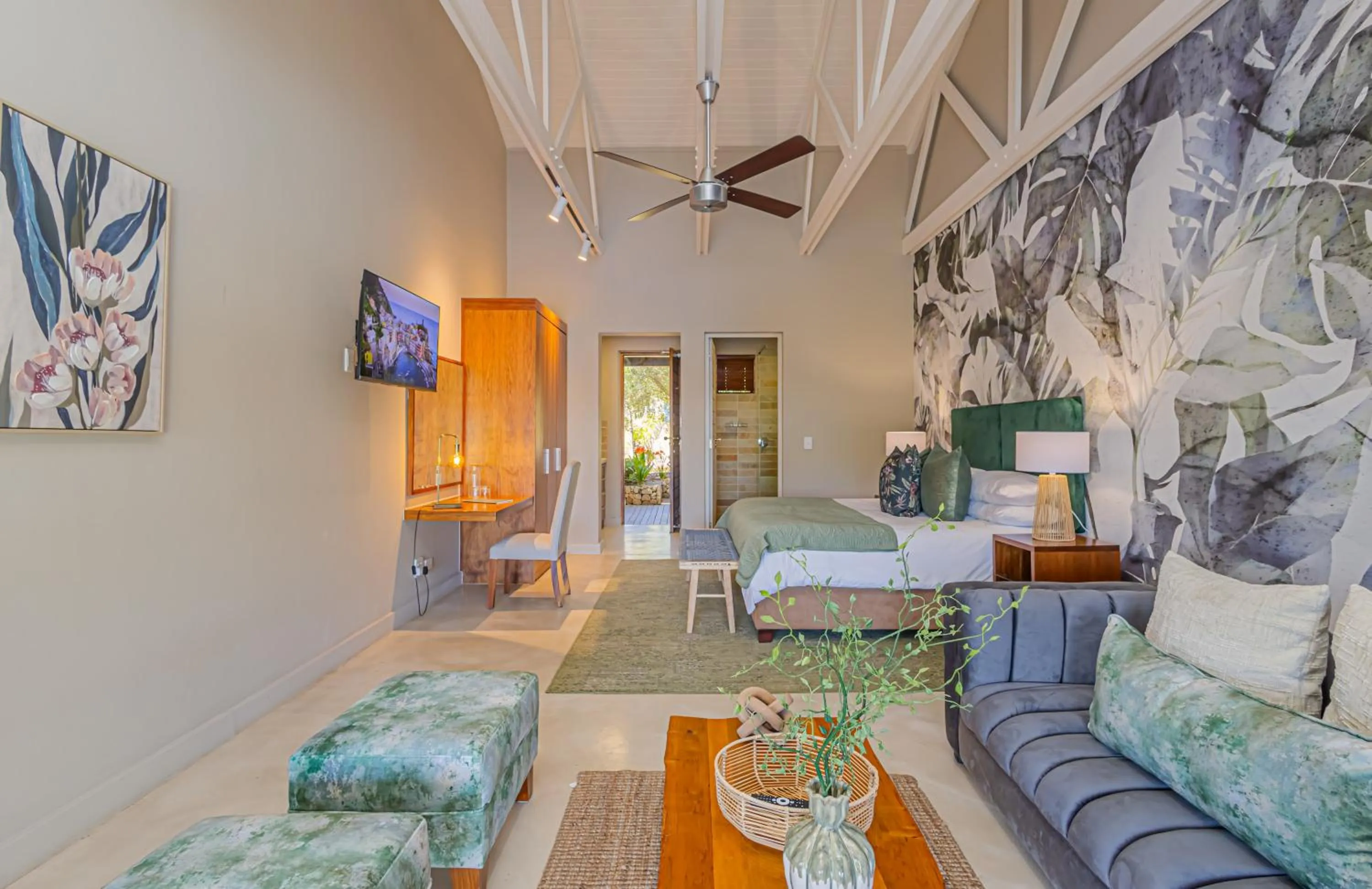 Bed in Ladybird Boutique Hotel