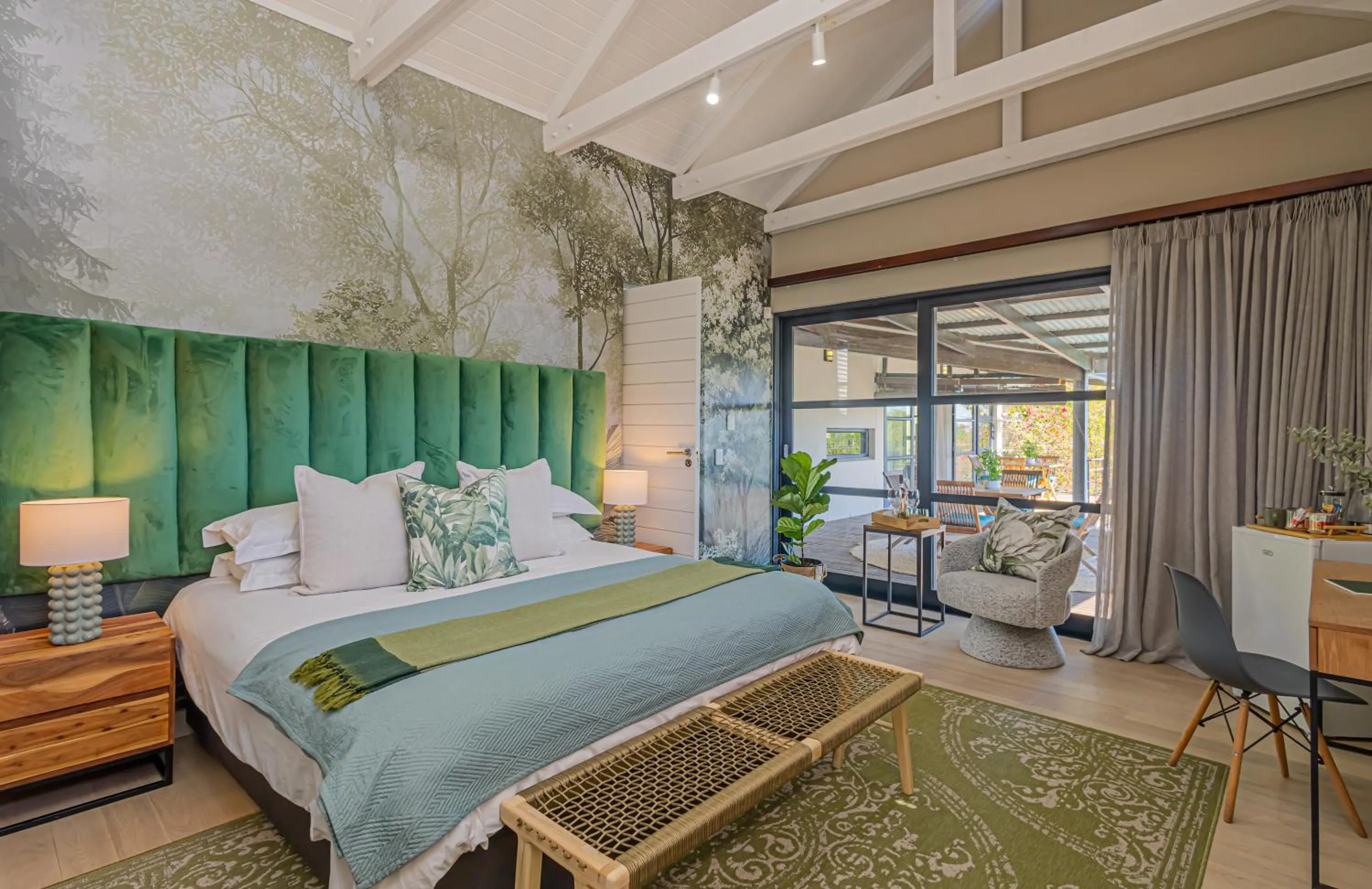 Bed in Ladybird Boutique Hotel