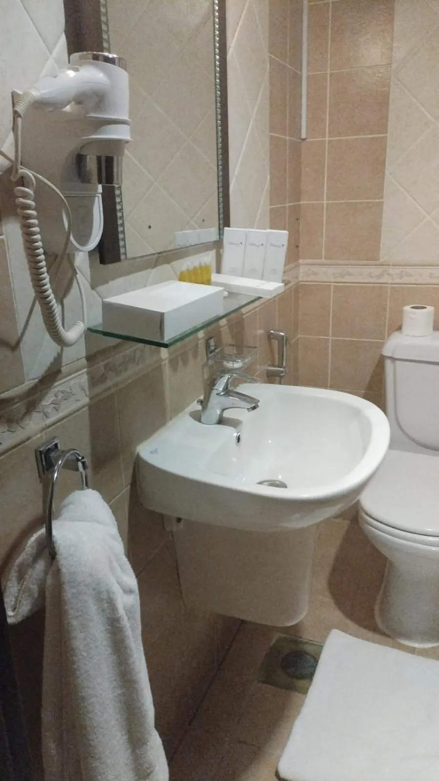 Toilet in Sky View Hotel, Madinah