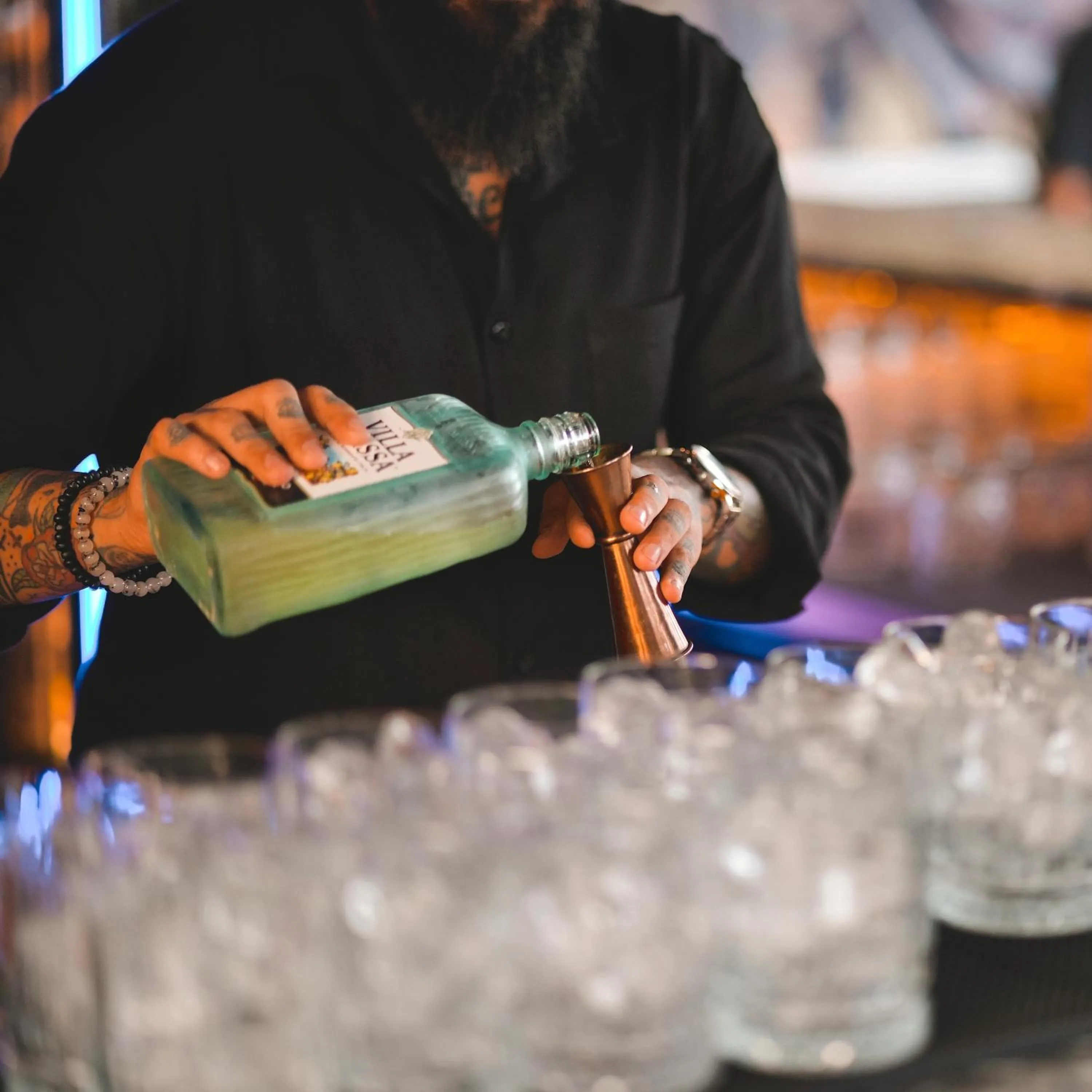 Lounge or bar in Hotel Caprea