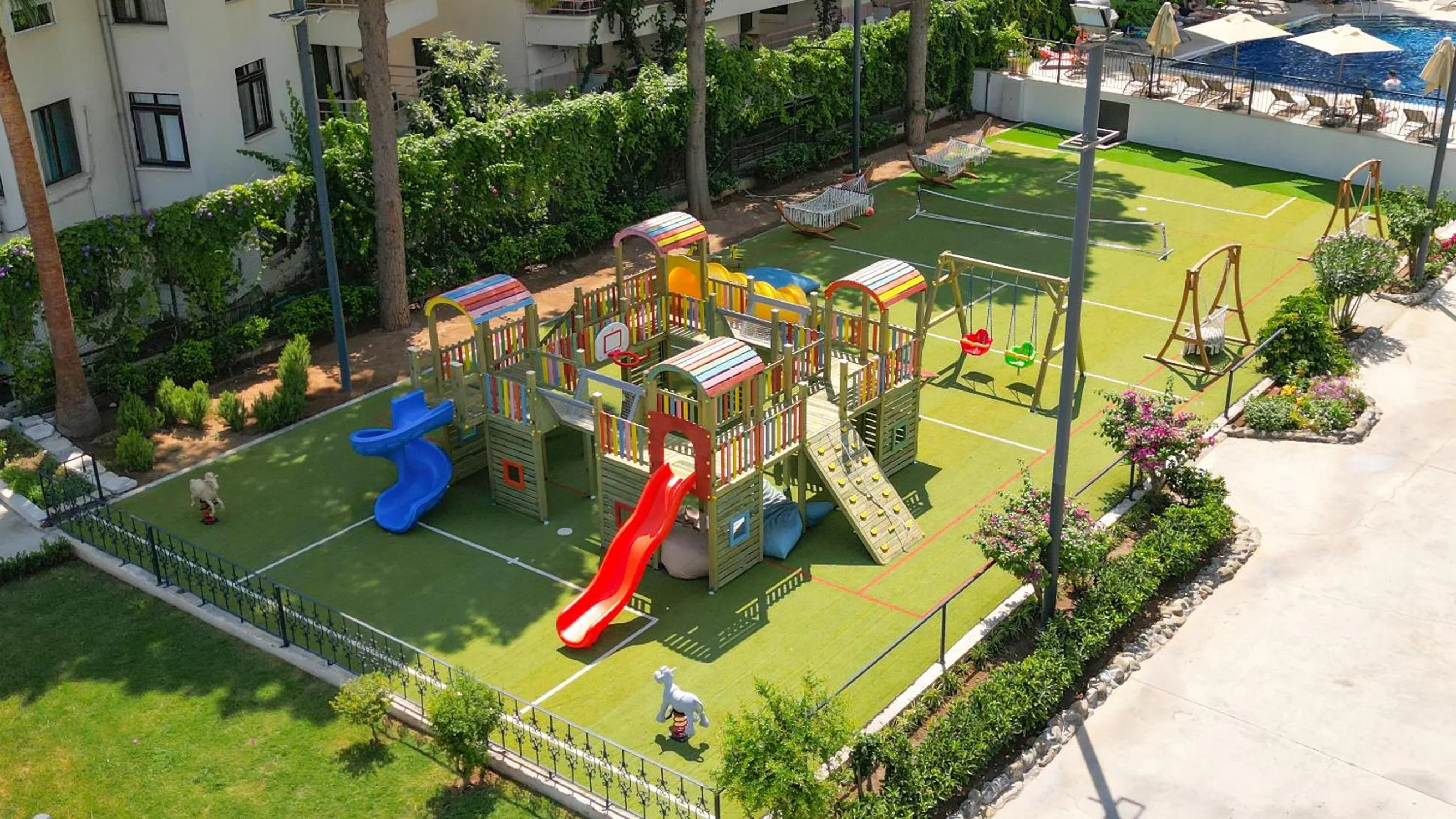 Children play ground in Hotel Caprea
