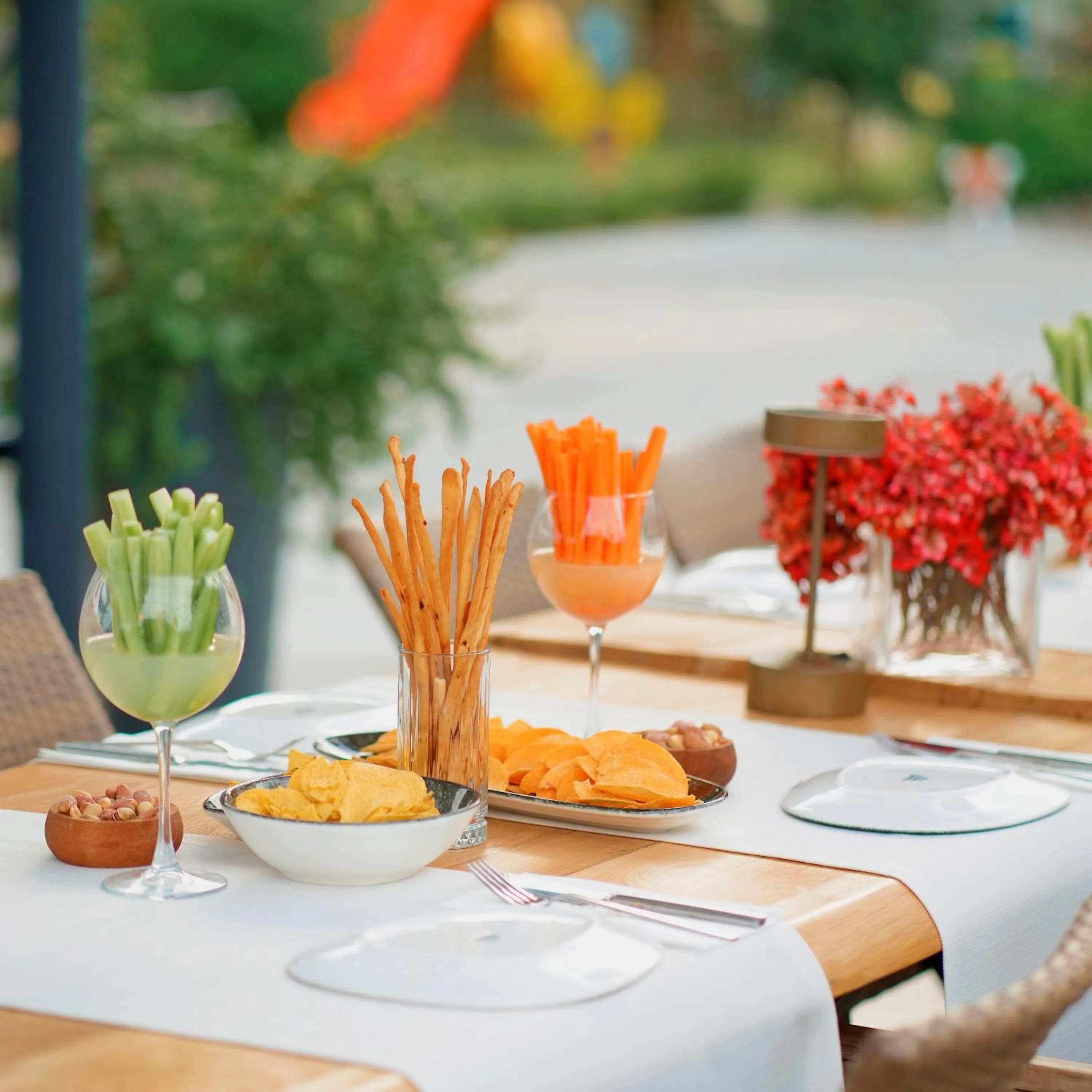 Restaurant/places to eat in Hotel Caprea