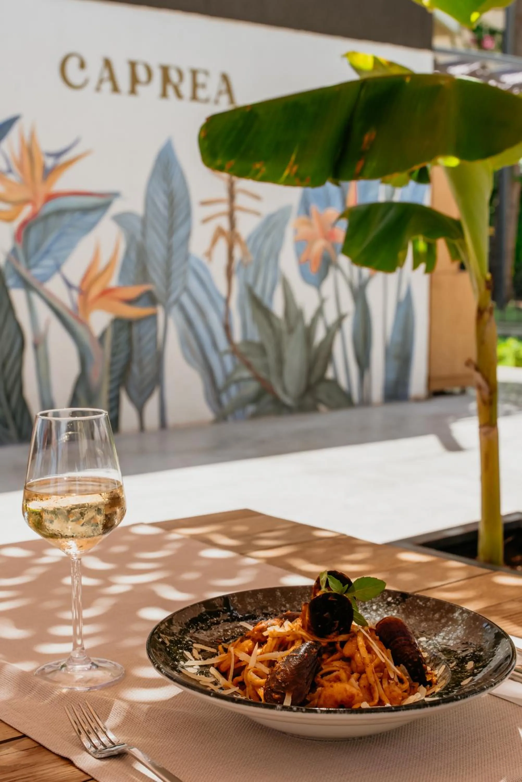 Restaurant/places to eat in Hotel Caprea