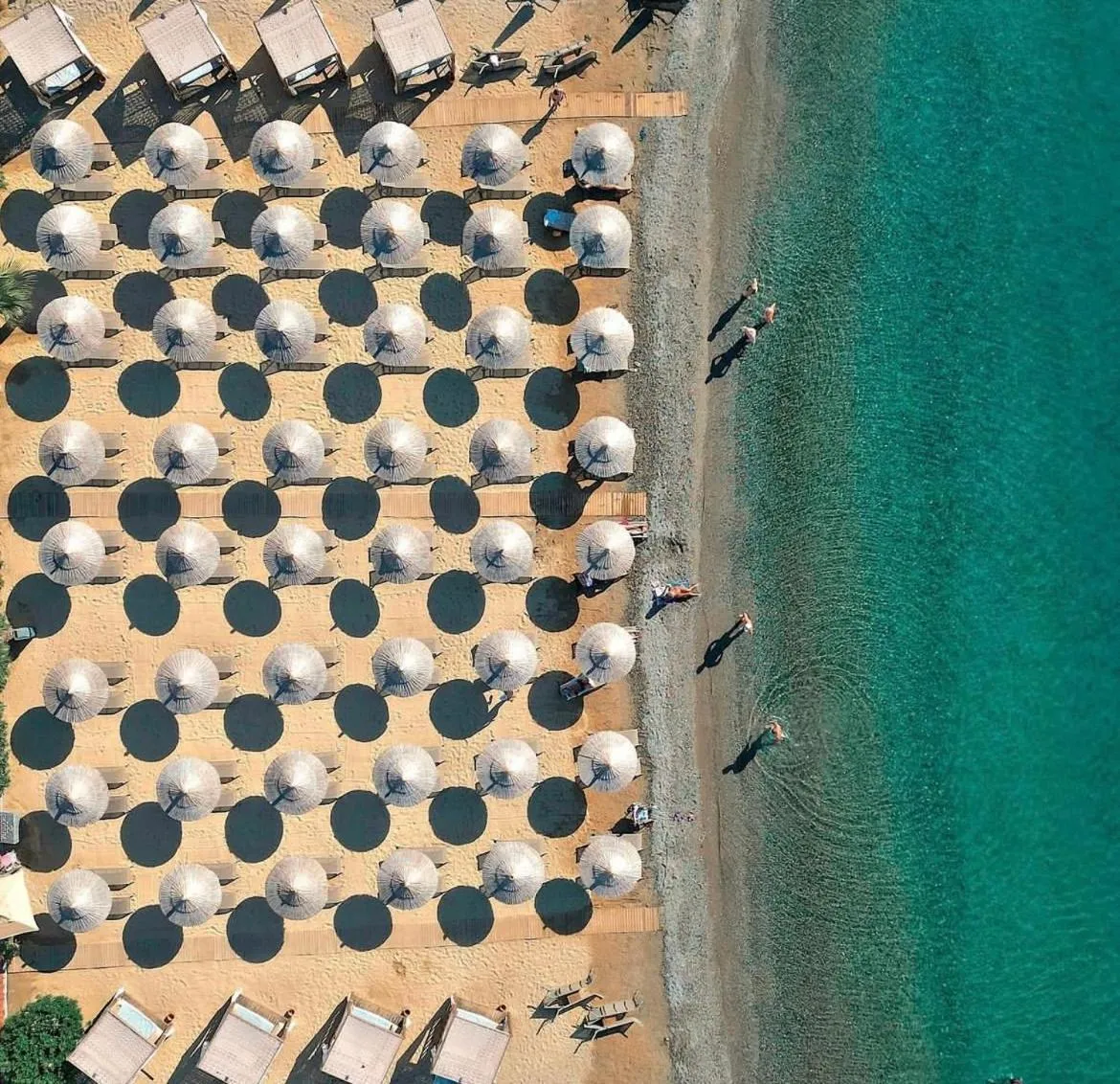 Bird's eye view in Hotel Caprea