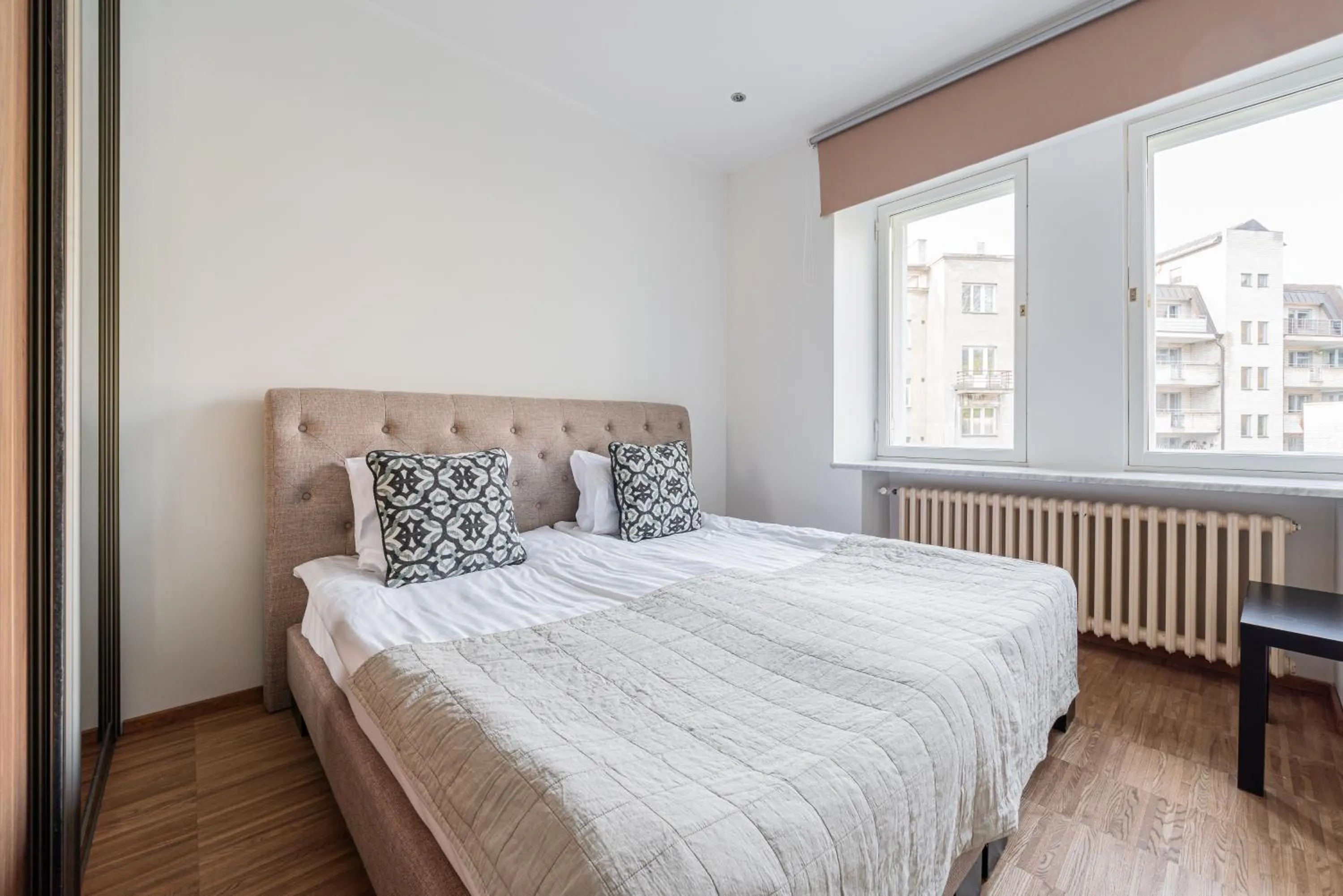 Bed in Yoga Residence Apartments