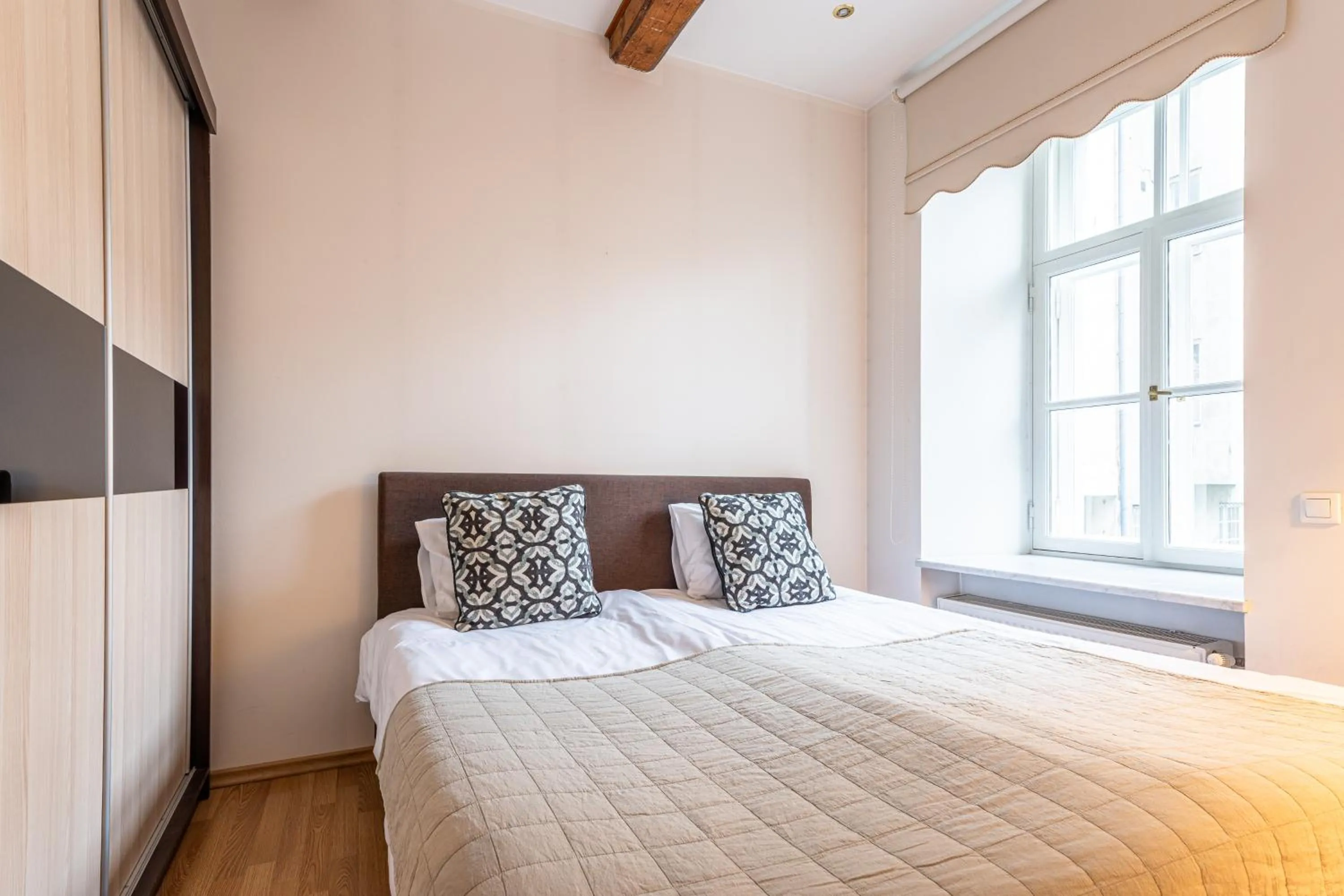 Bed in Yoga Residence Apartments