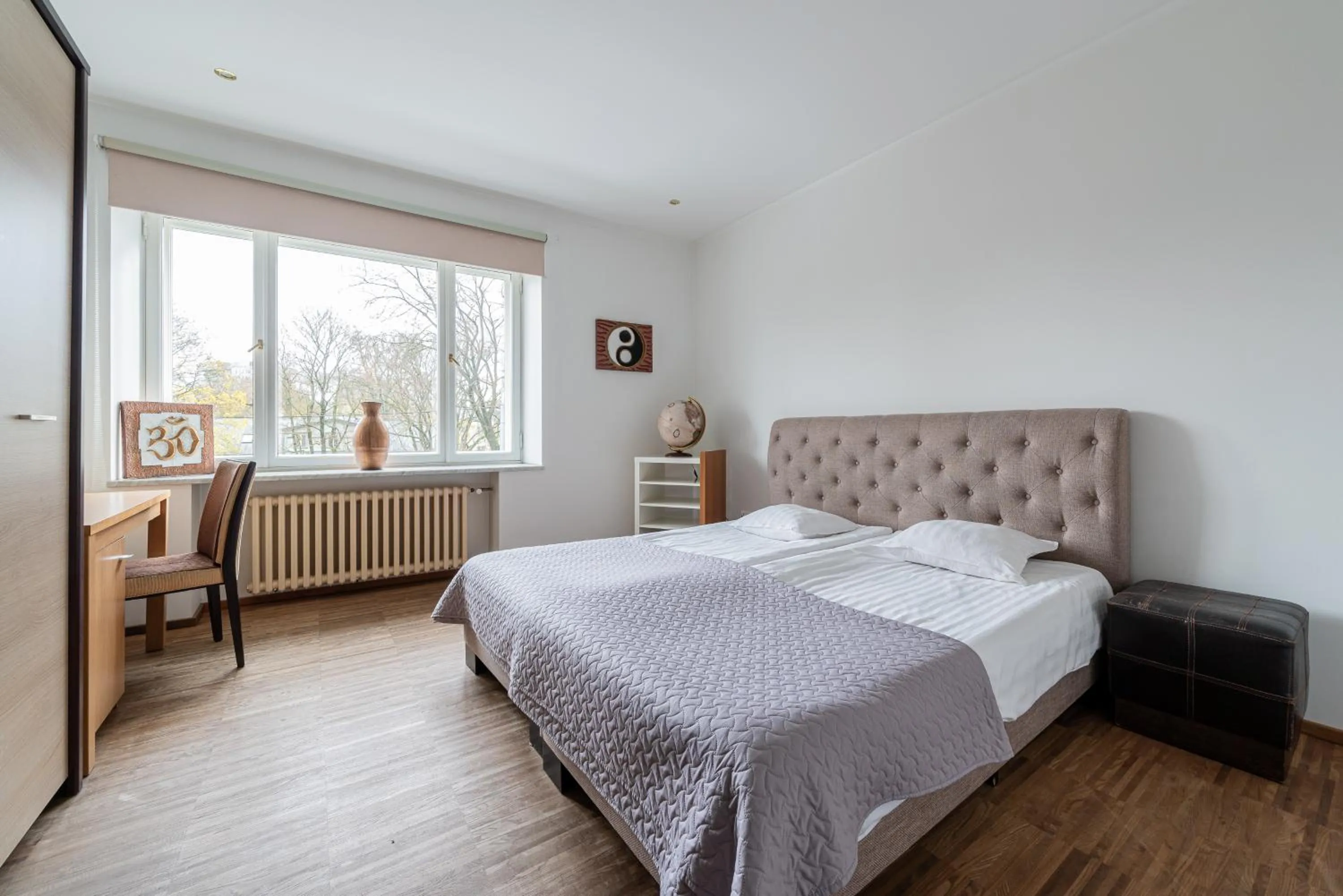 Bed in Yoga Residence Apartments