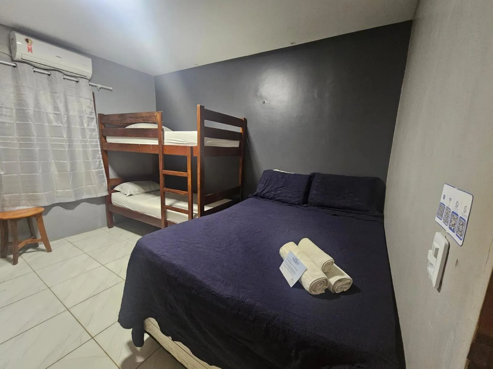 Bed in Villa Paihia Jericoacoara