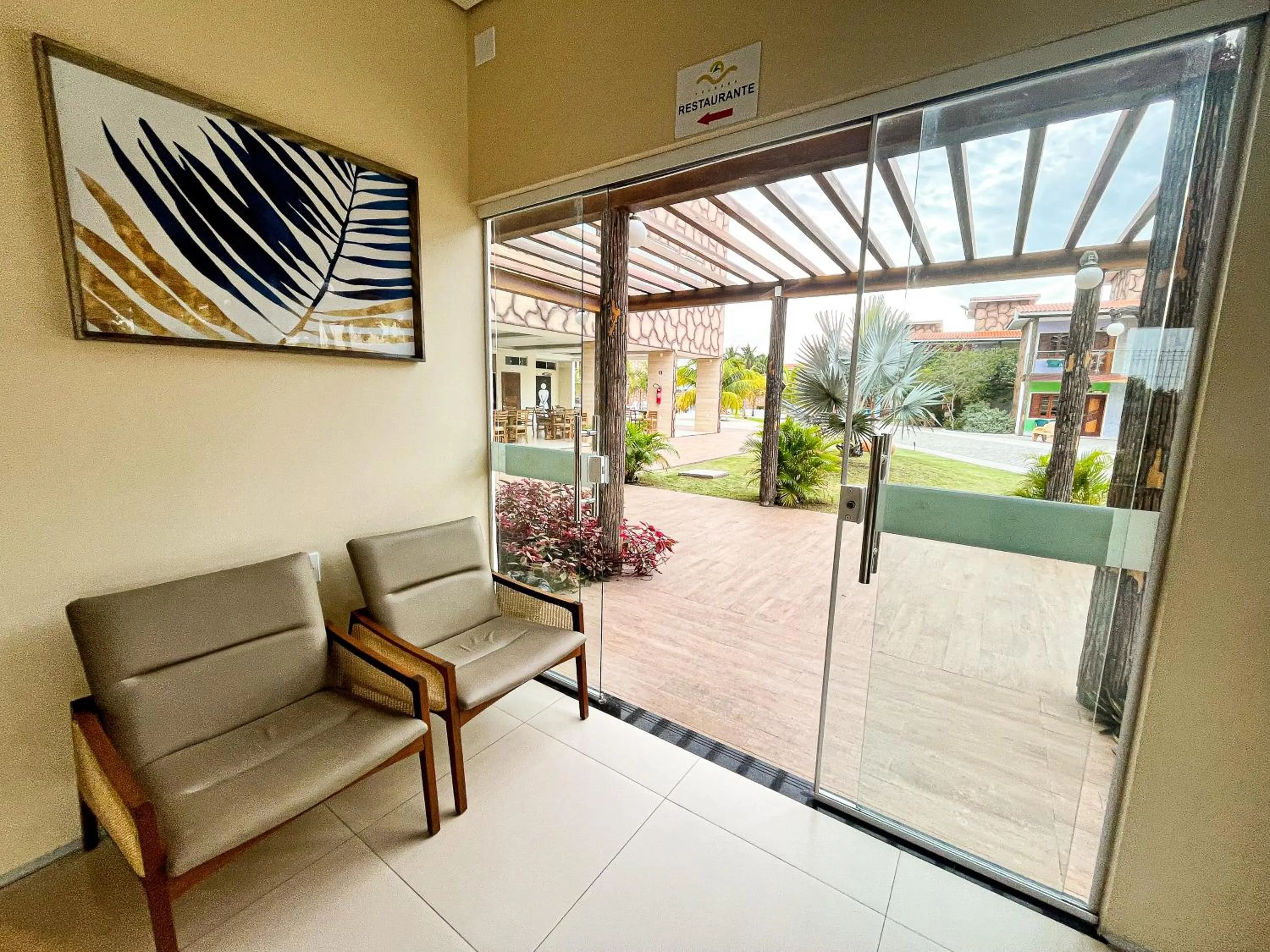 Lobby or reception in Pousada Lençóis Maranhenses