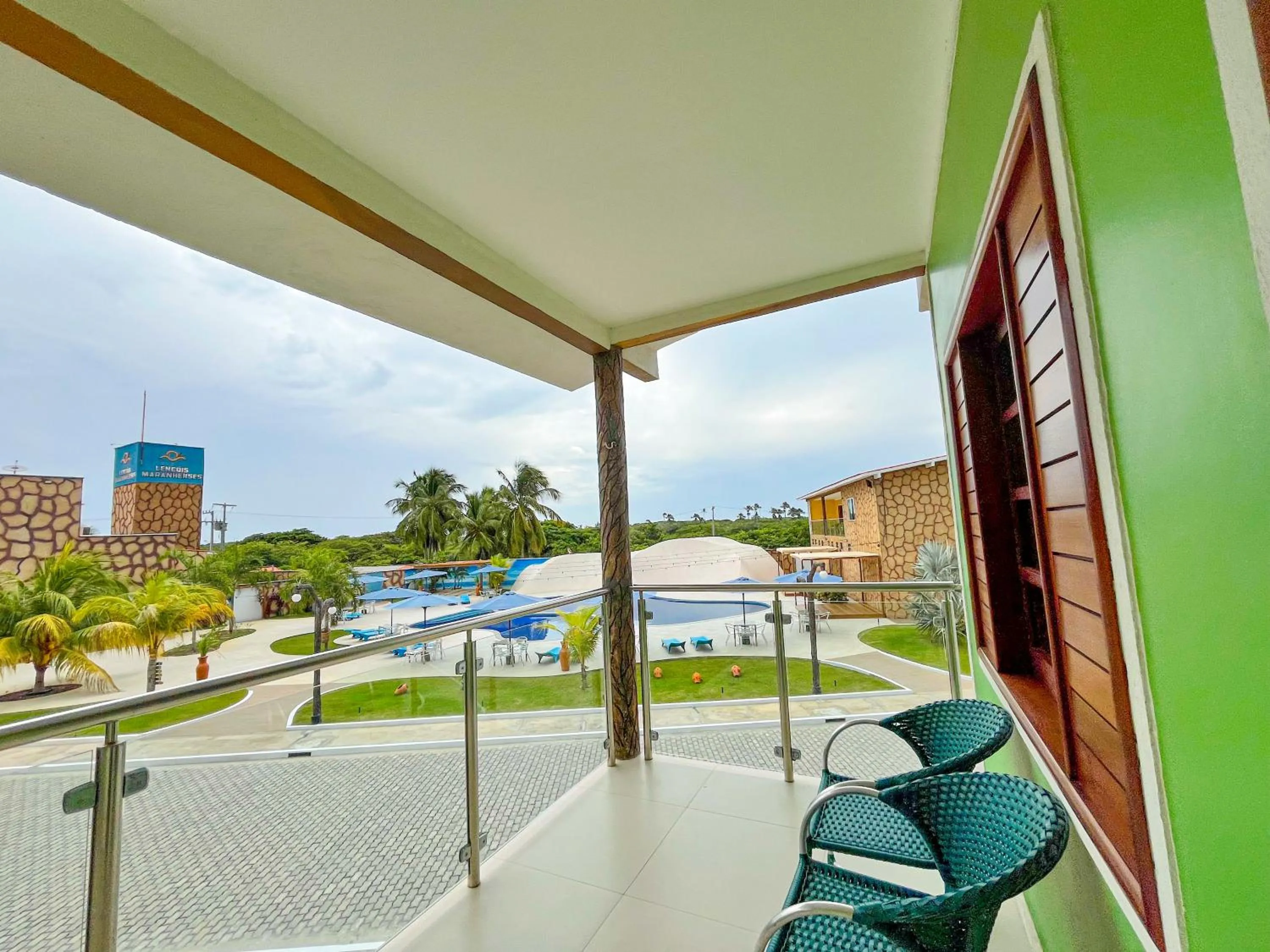 Balcony/Terrace in Pousada Lençóis Maranhenses