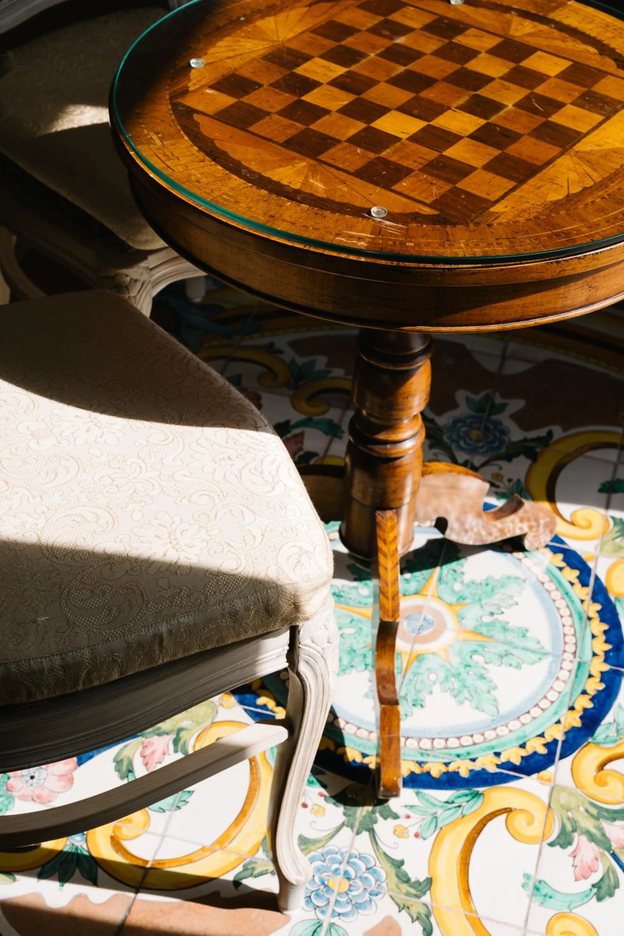 Decorative detail in Villa Principe Giovanni