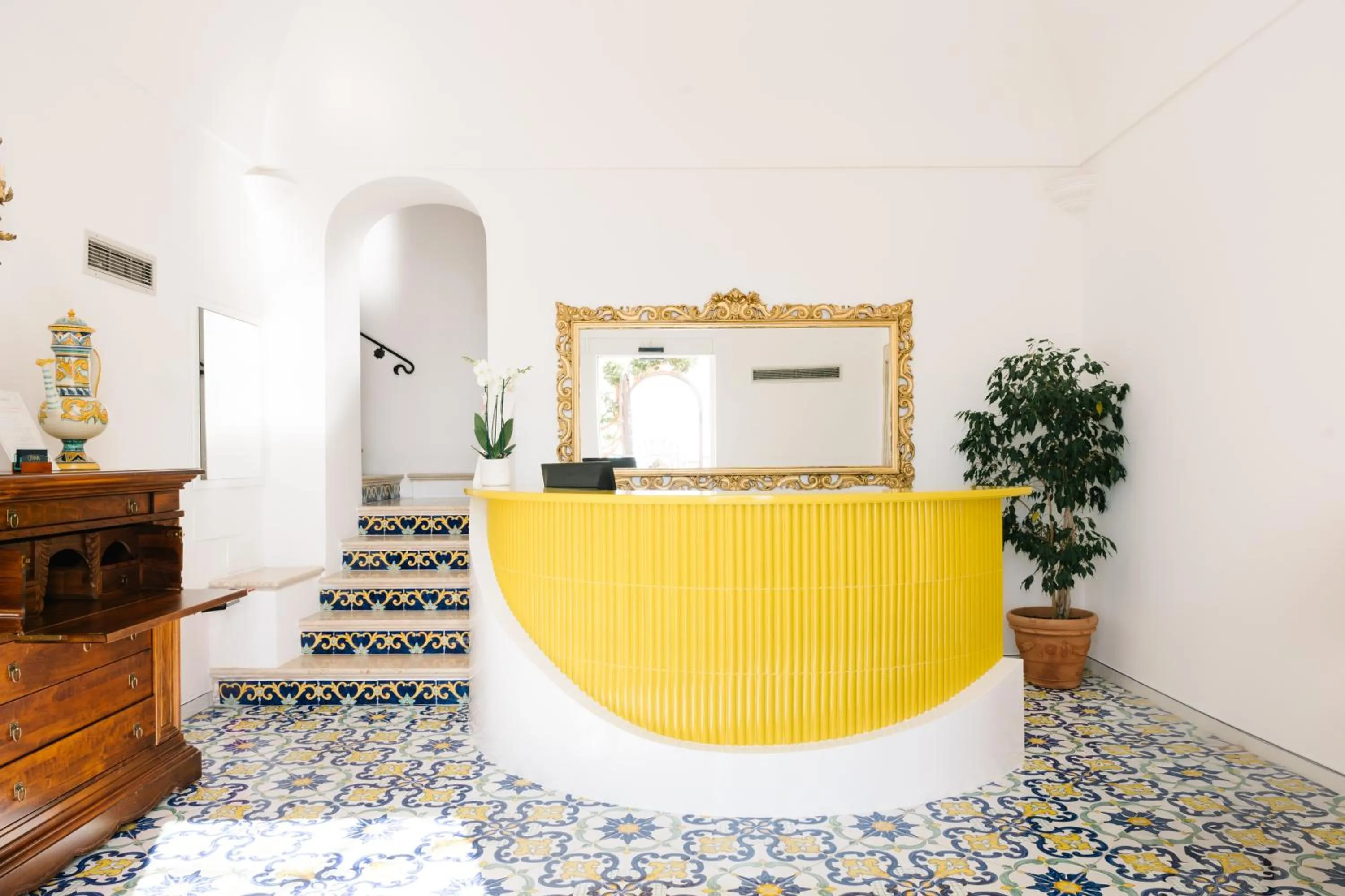 Lobby or reception in Villa Principe Giovanni