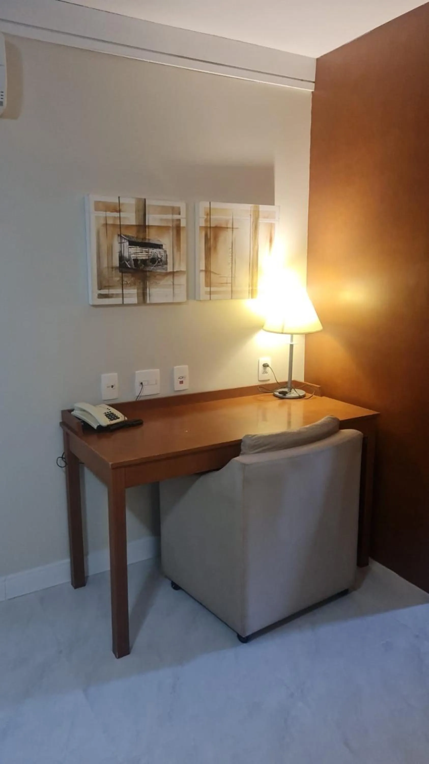 Living room in Flat em Gramado