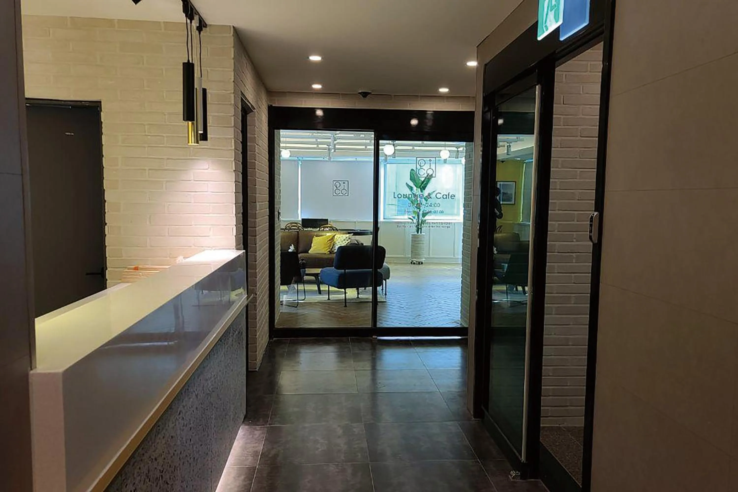 Lobby or reception in Hotel Pico