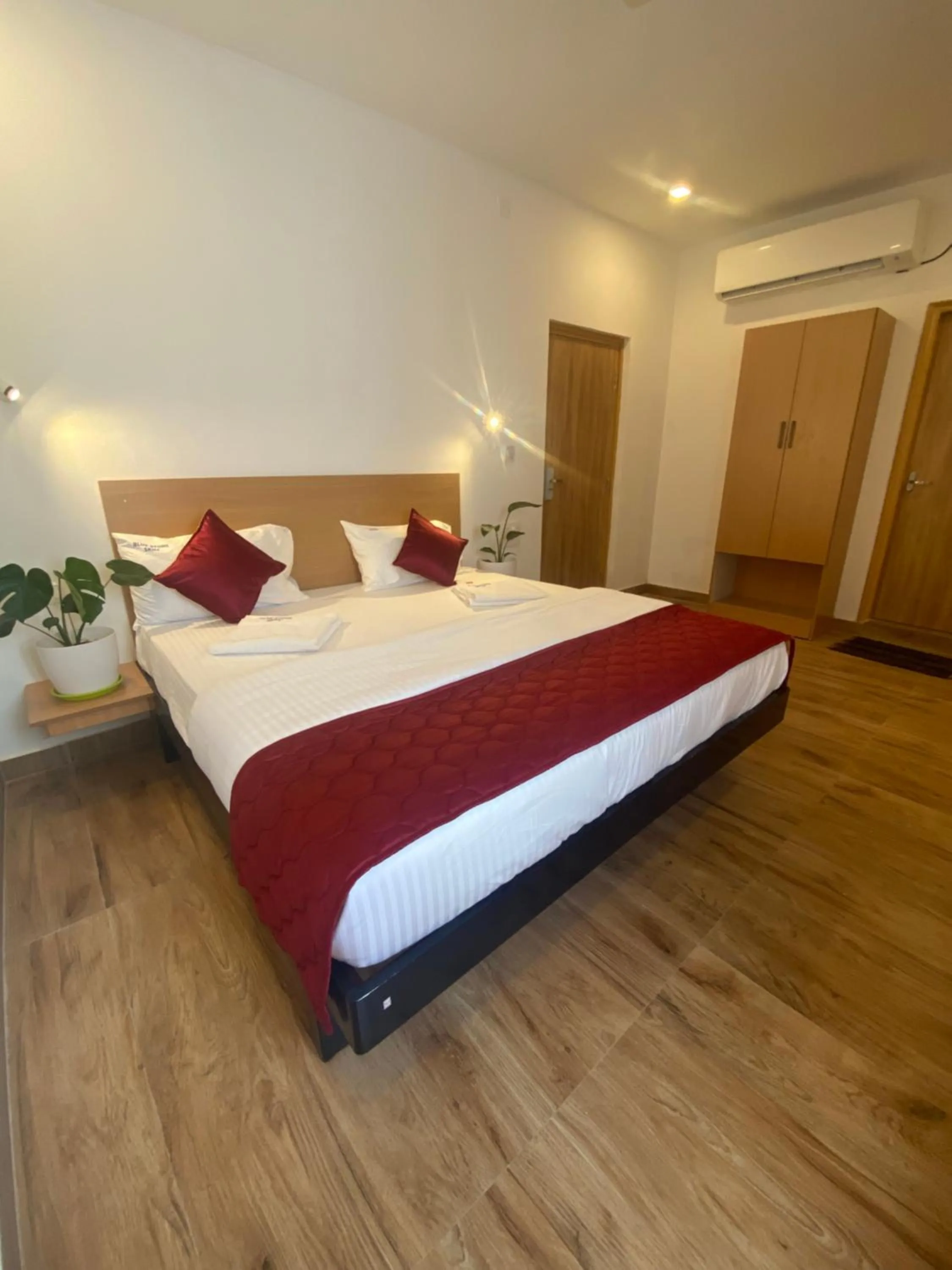 Bed in Hotel Bluestone