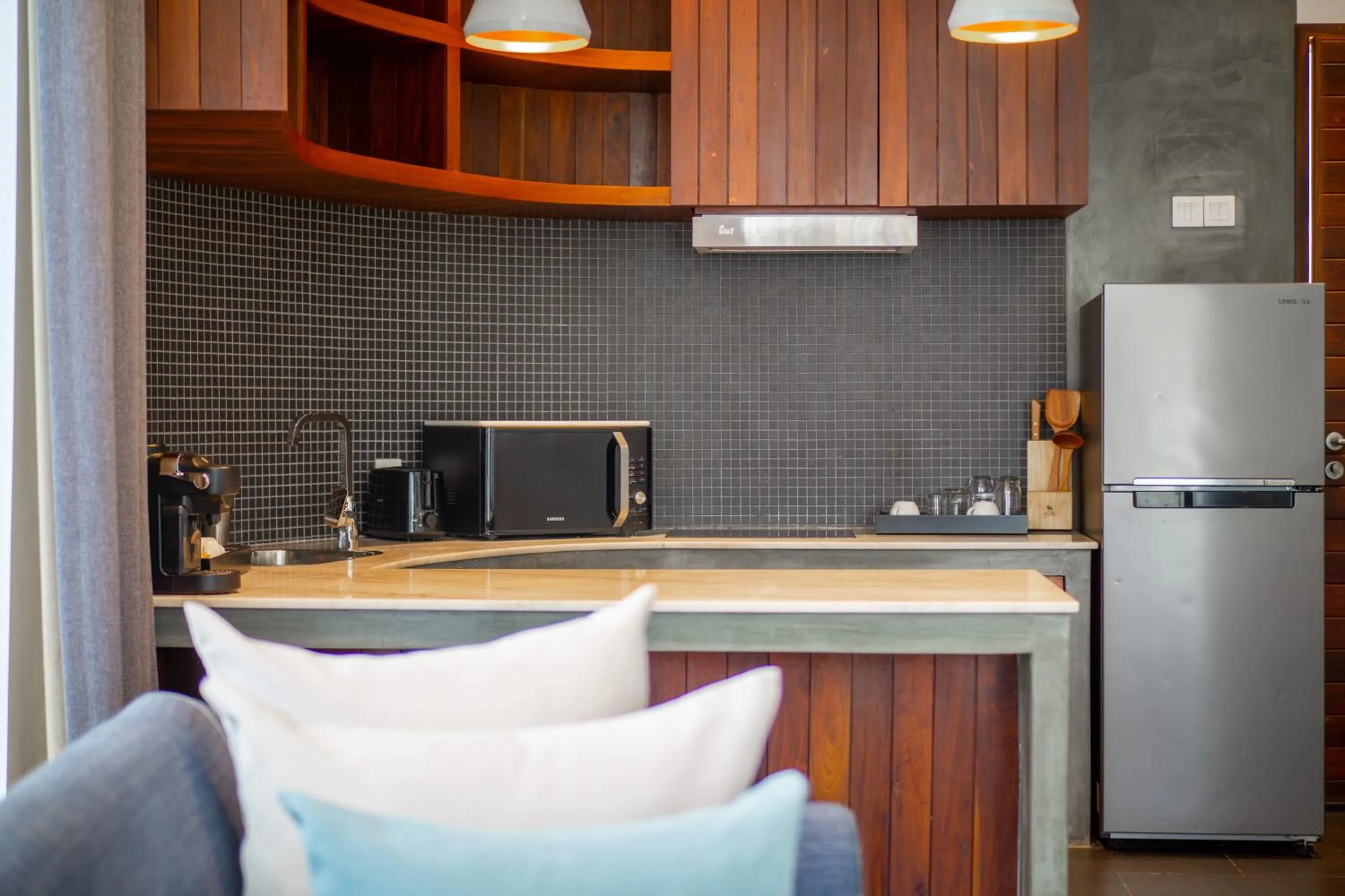 Kitchen or kitchenette in Maison Leab