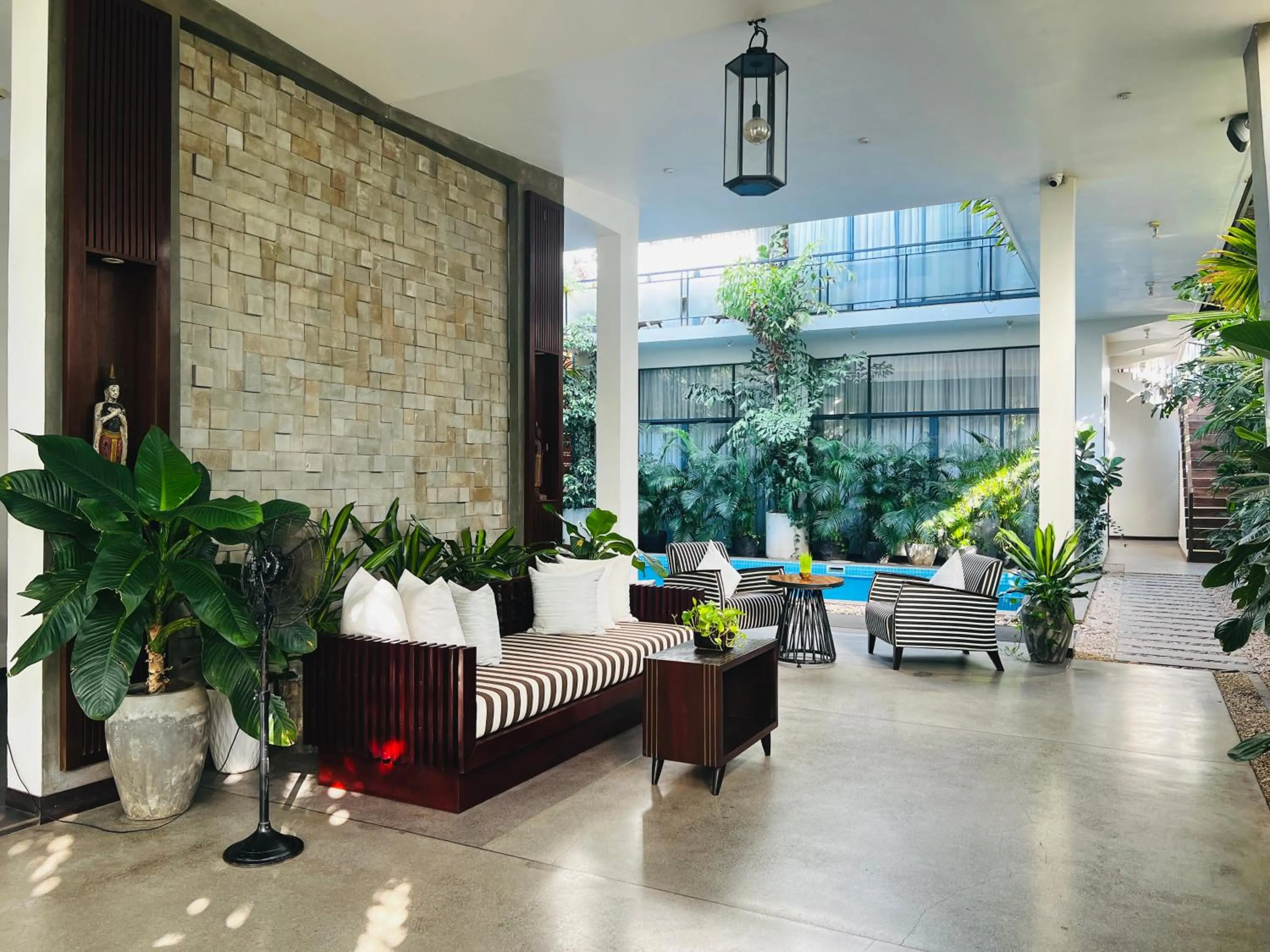 Garden in Maison Leab