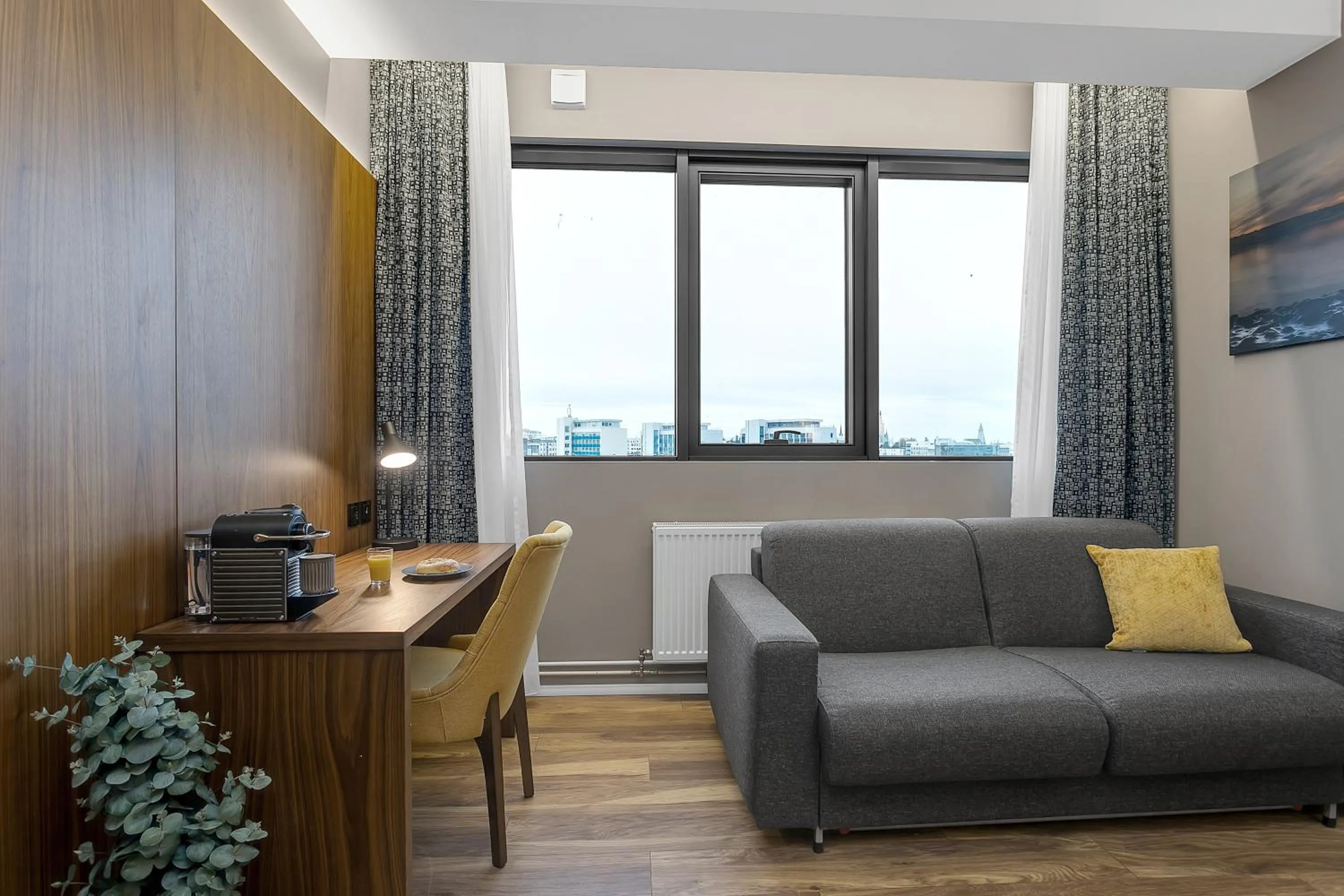 Seating area in Alva Hotel