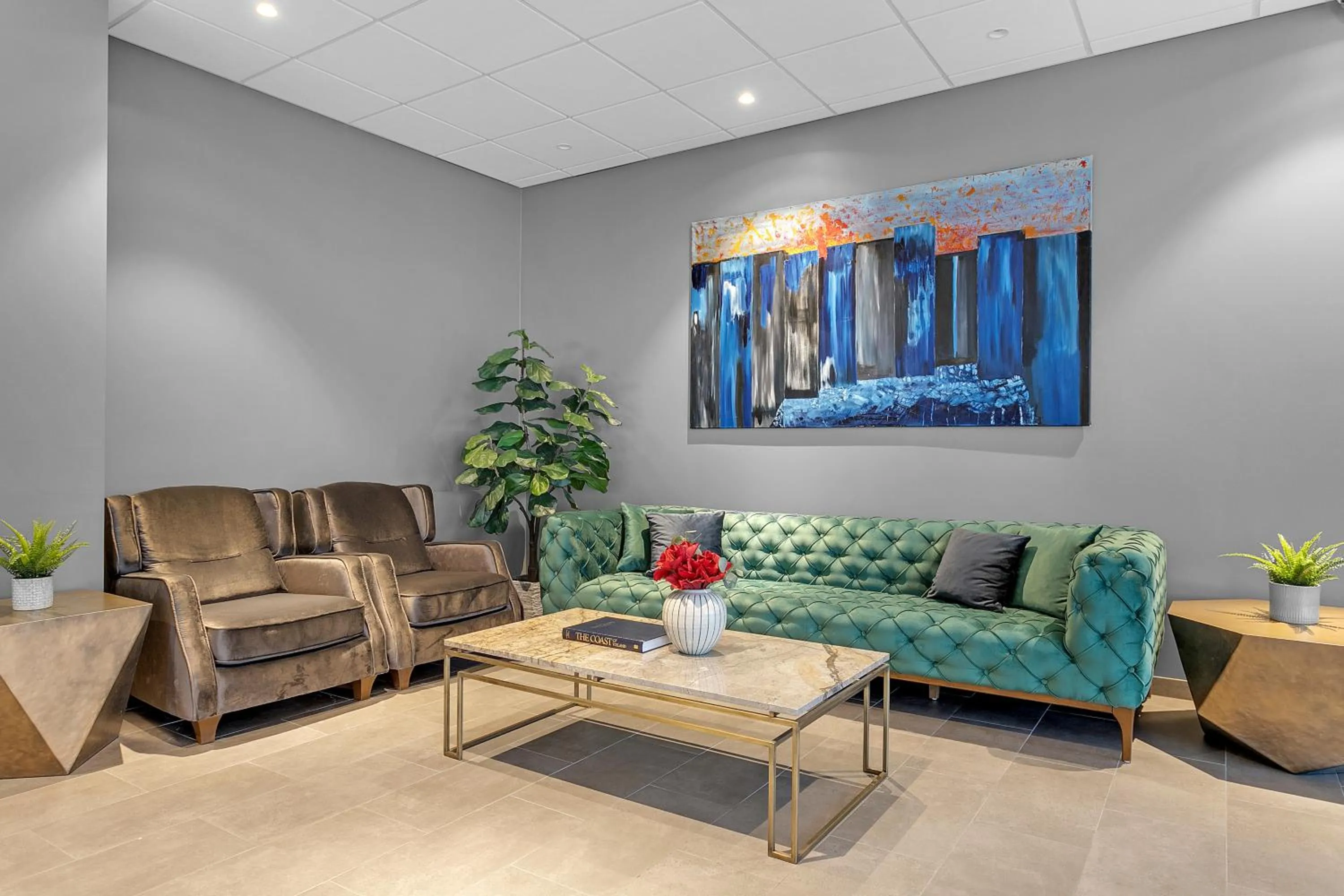 Lobby or reception in Alva Hotel