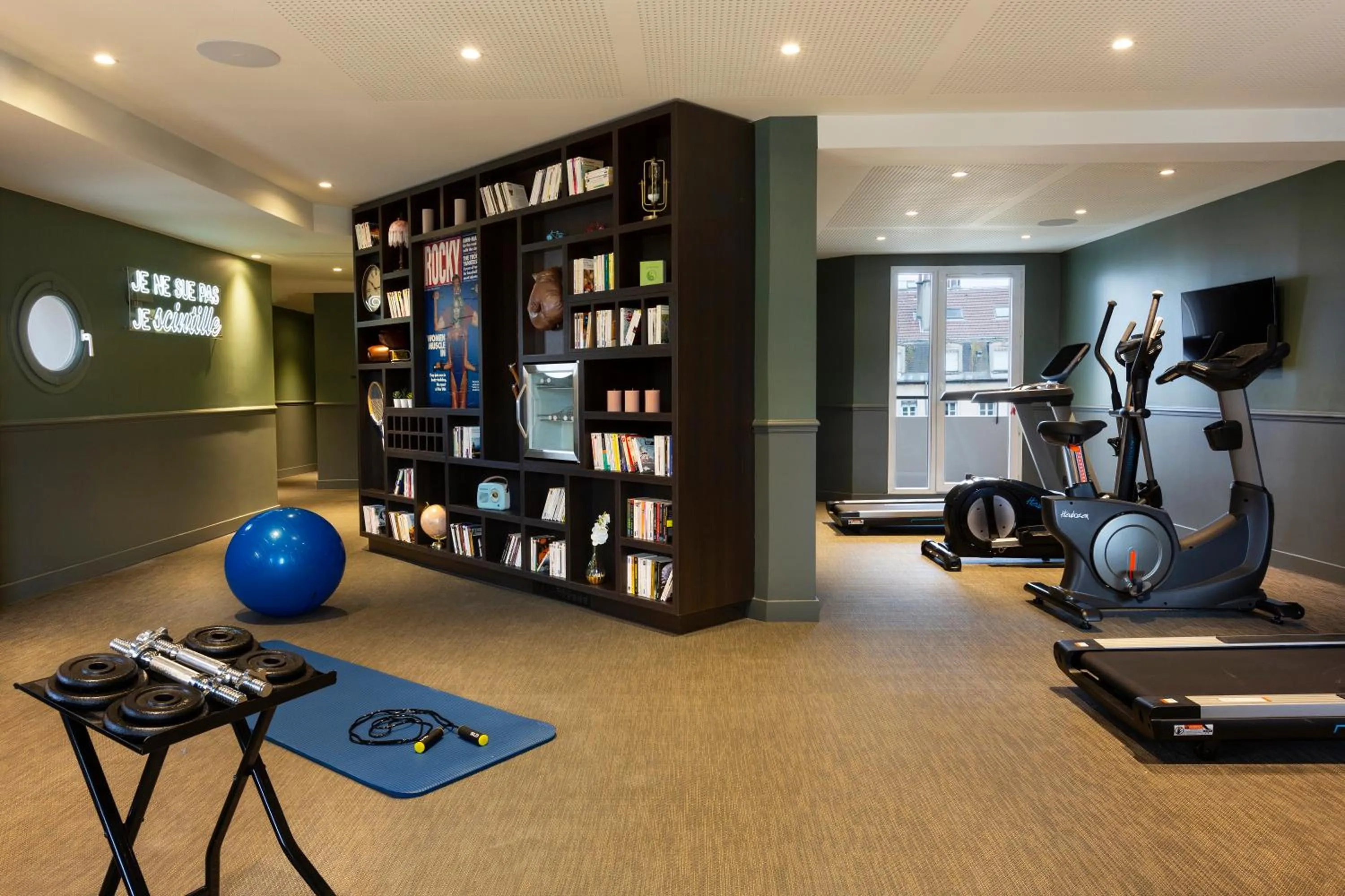 Fitness centre/facilities in RockyPop Grenoble Appartements