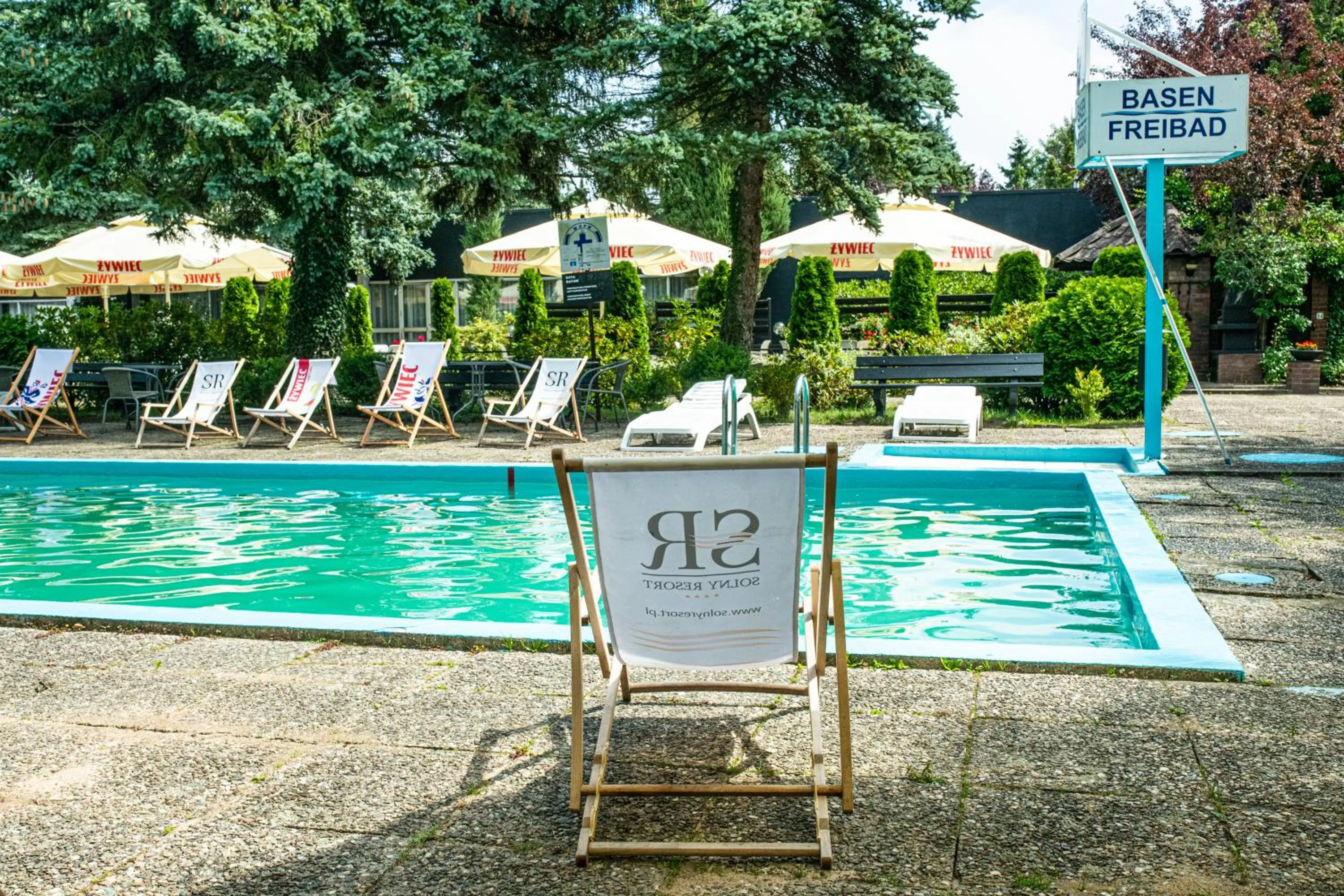 Swimming pool in Hotel Solny