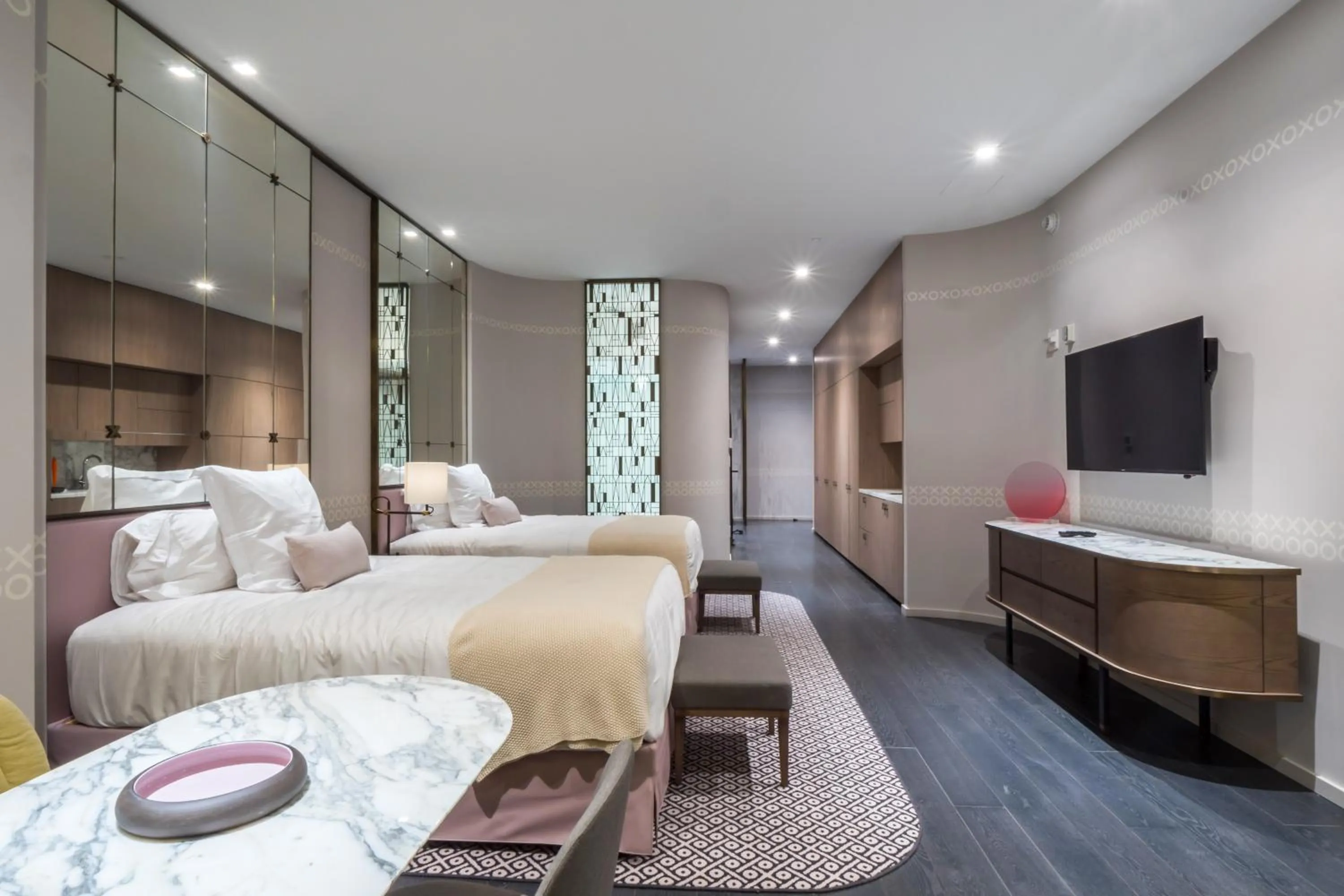 Photo of the whole room, Bed in Suites at SLS Lux Brickell managed by CE