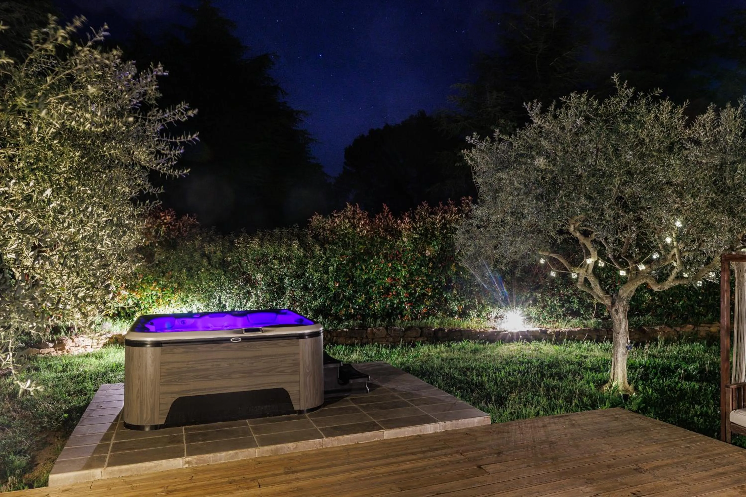 Garden in La Bastide du Mûrier