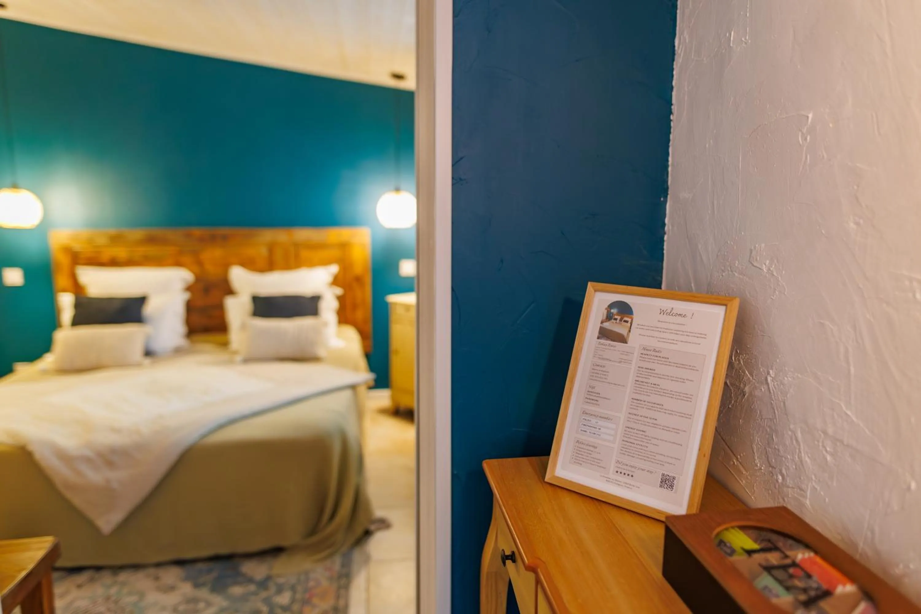 Bed in La Bastide du Mûrier