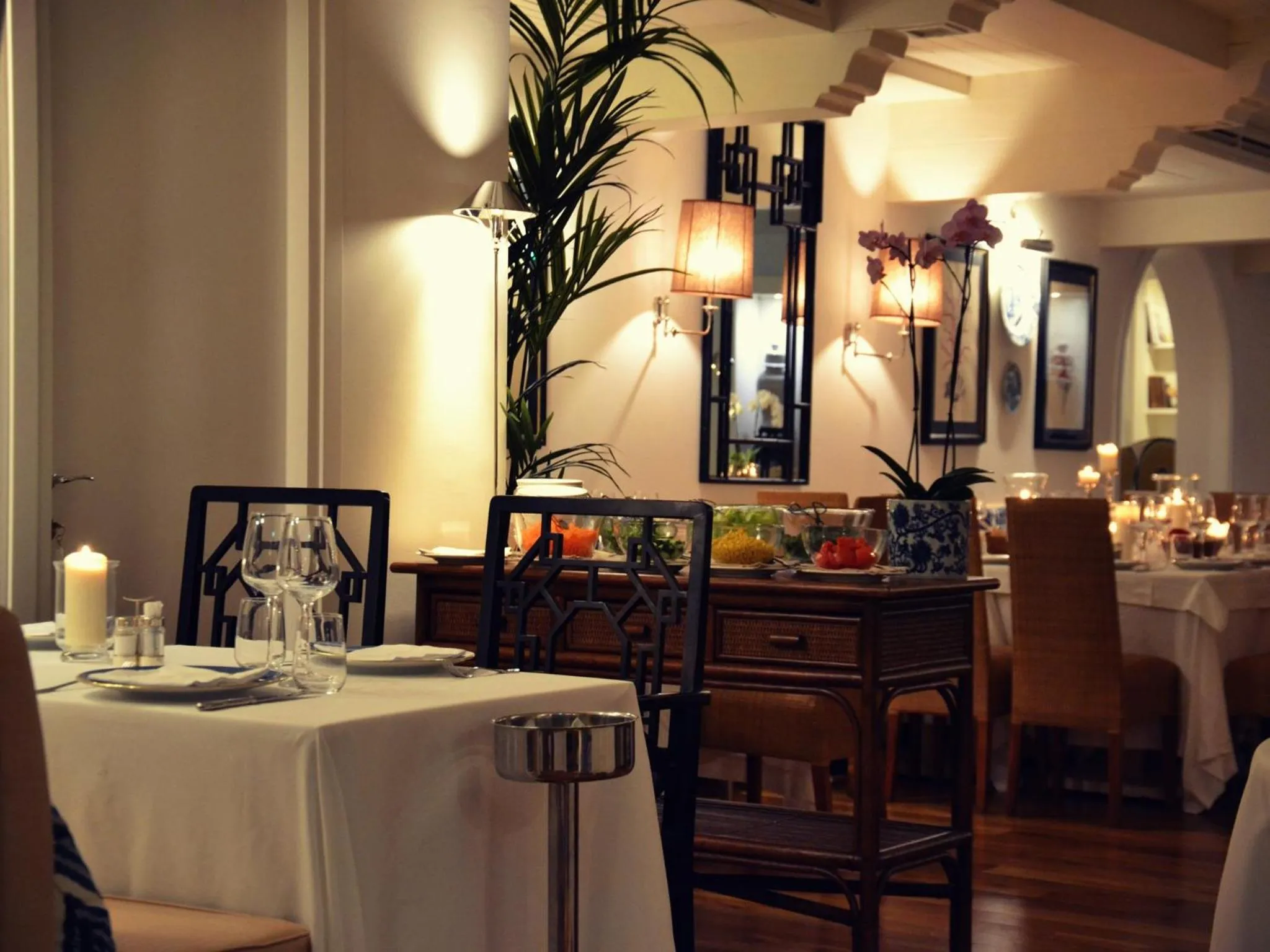 Restaurant/places to eat in California Park Hotel