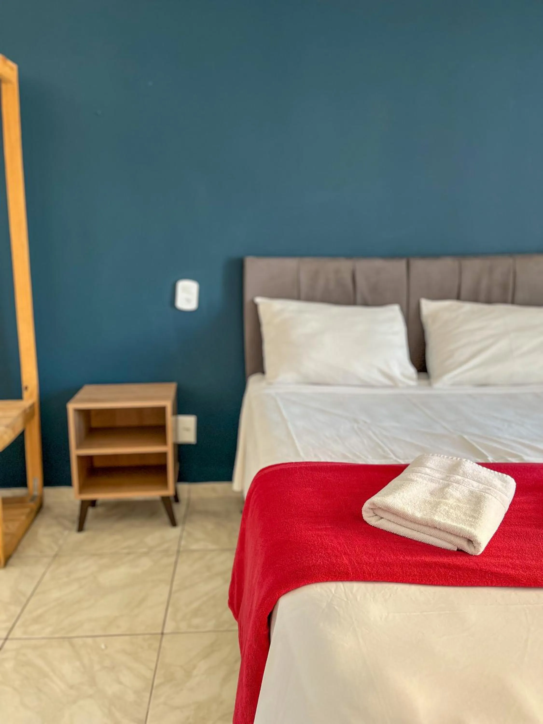 Bed in Pousada Vila Appia