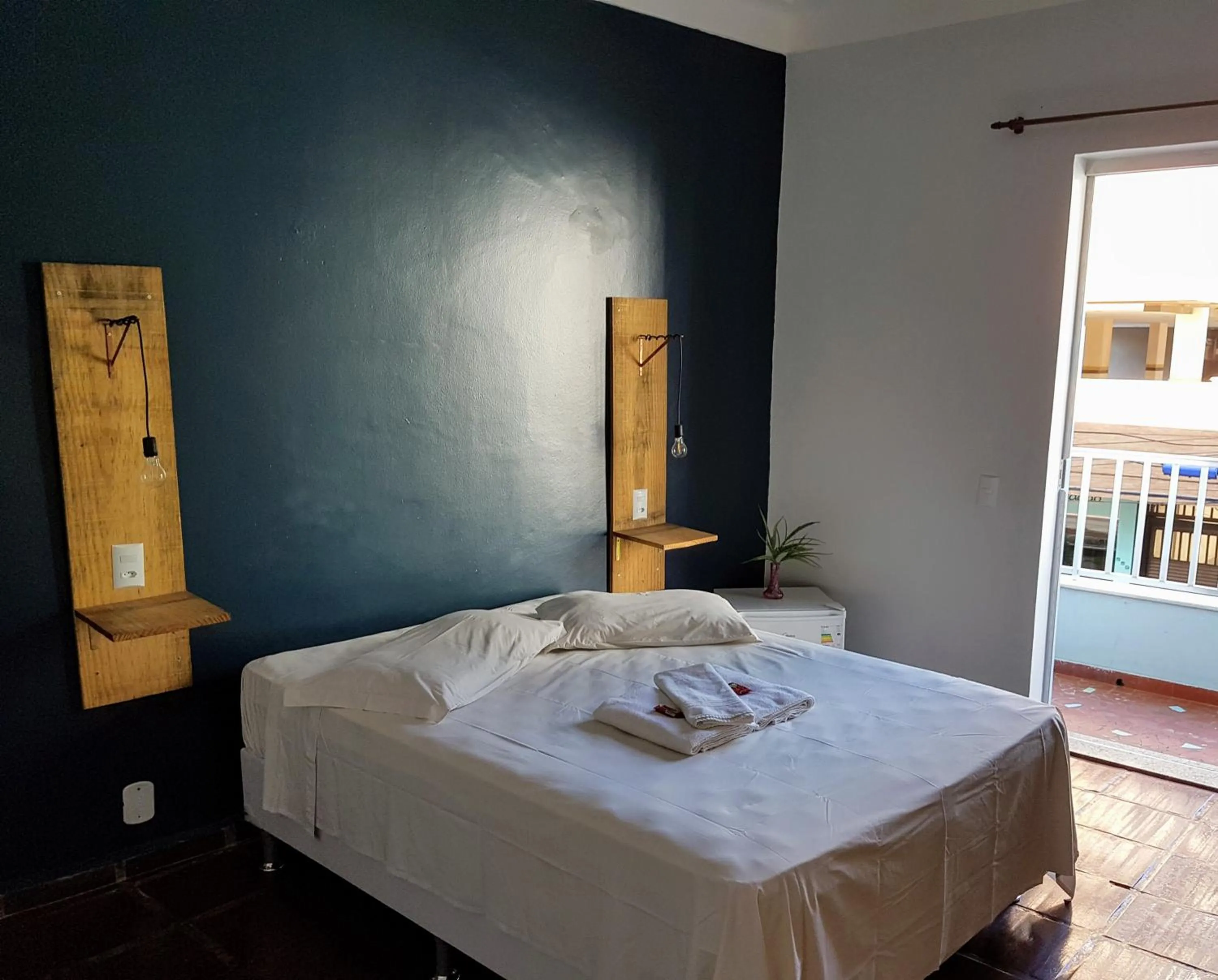 Bed in Pousada Vila Appia