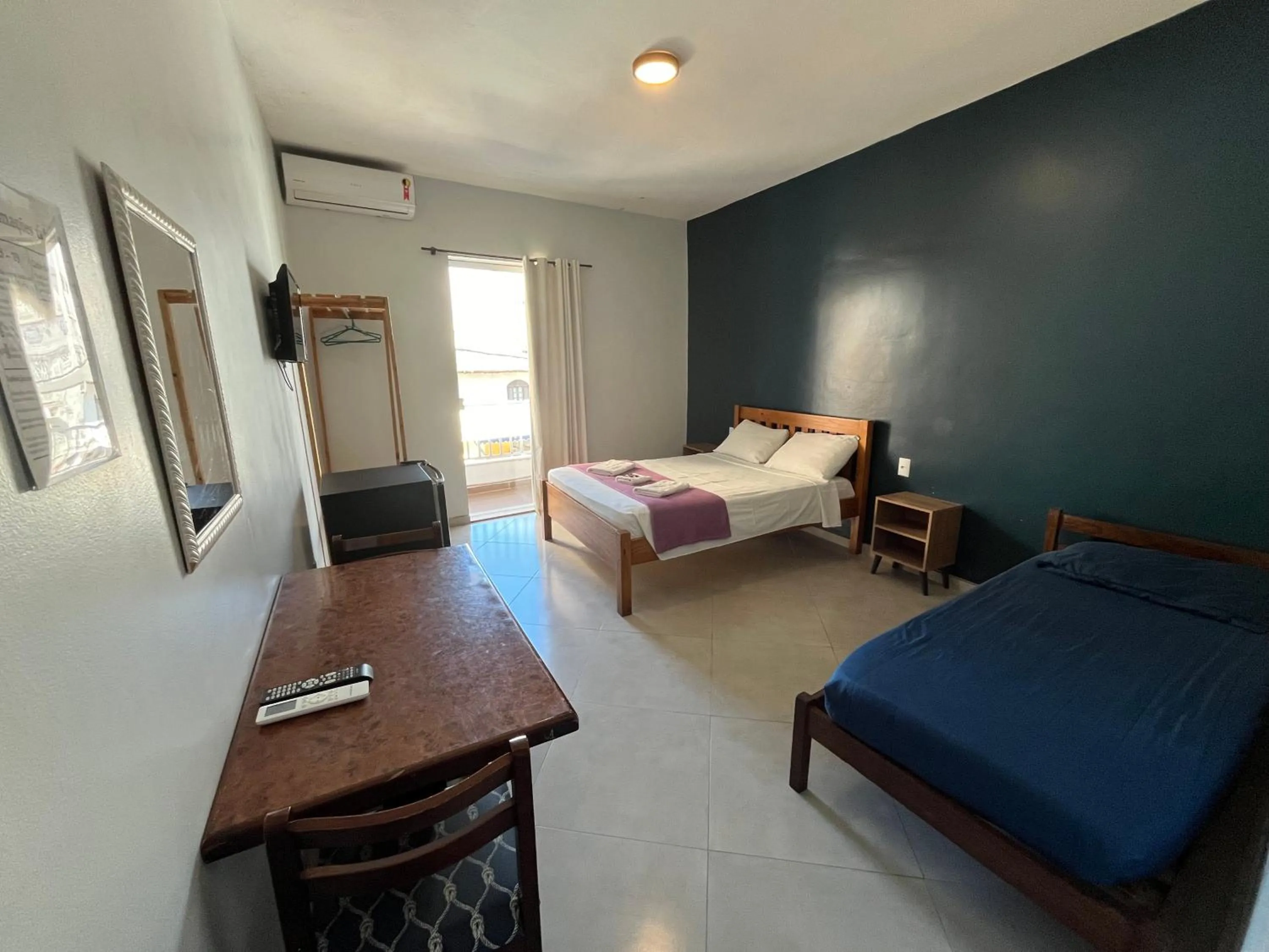 Bed in Pousada Vila Appia