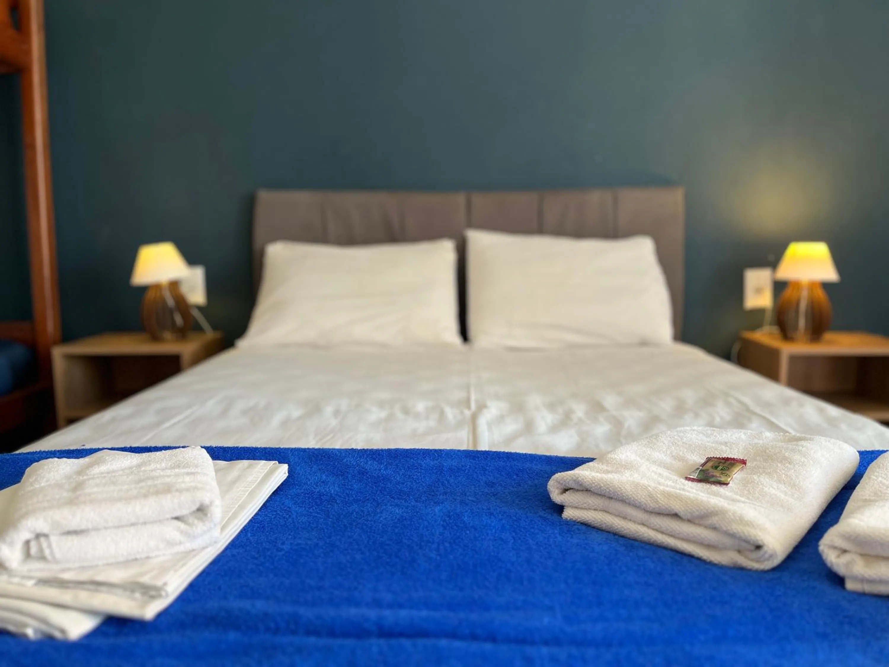 Bed in Pousada Vila Appia