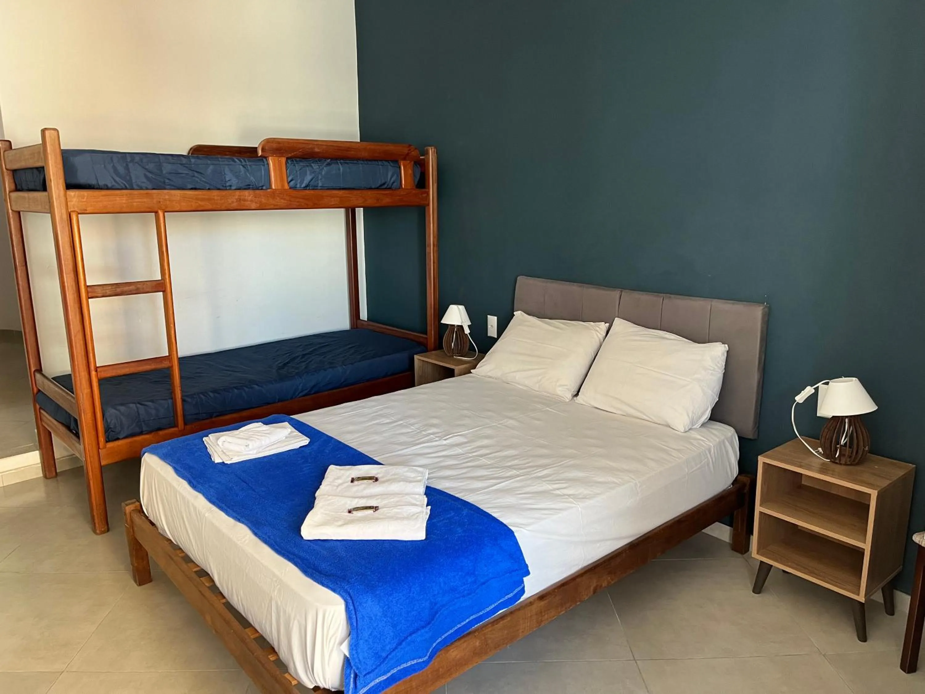 Bed in Pousada Vila Appia