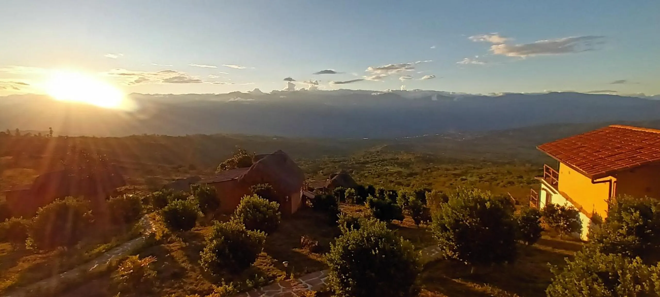 Mountain view in Hotel Cariguá