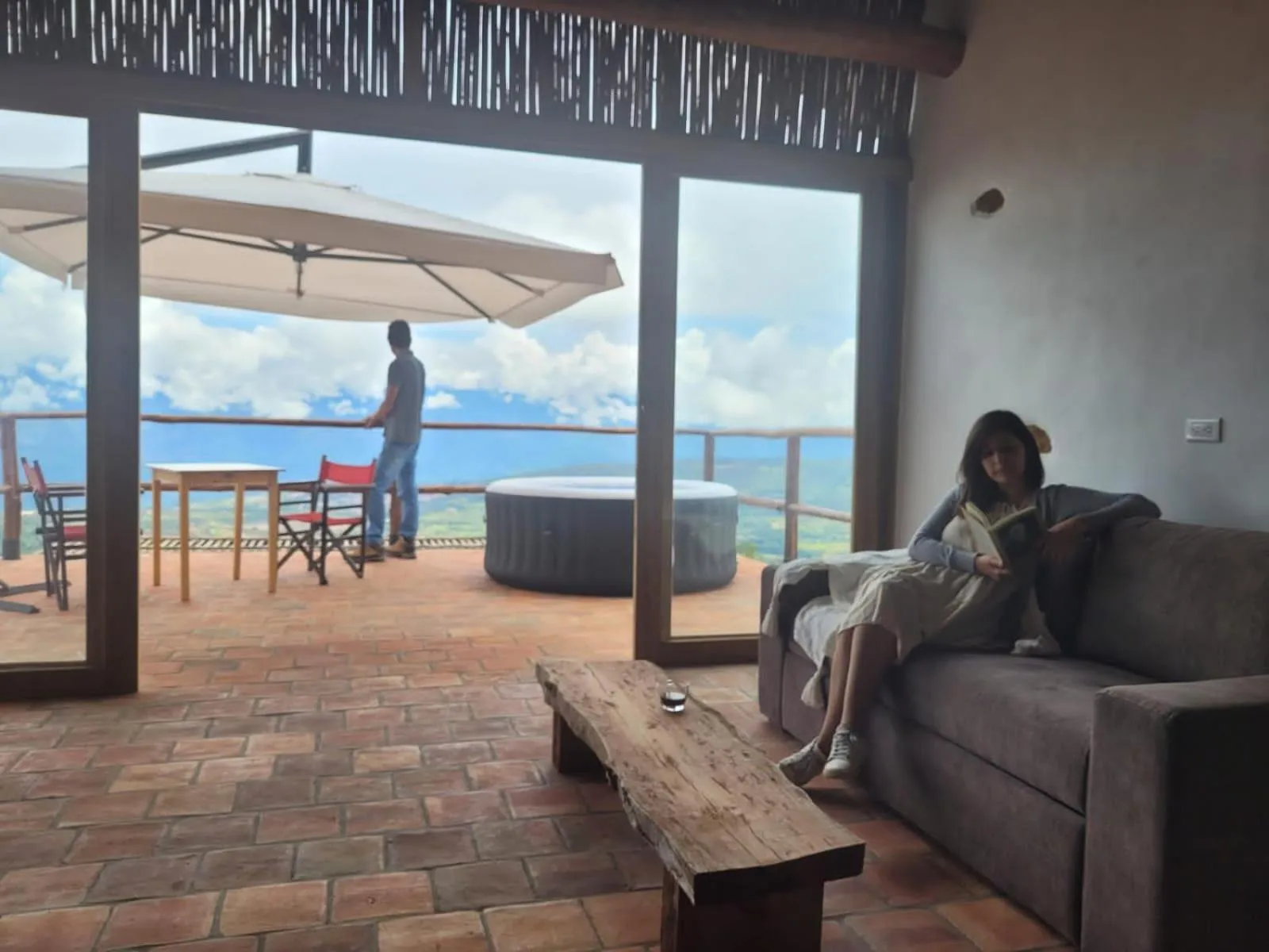 Balcony/Terrace in Hotel Cariguá