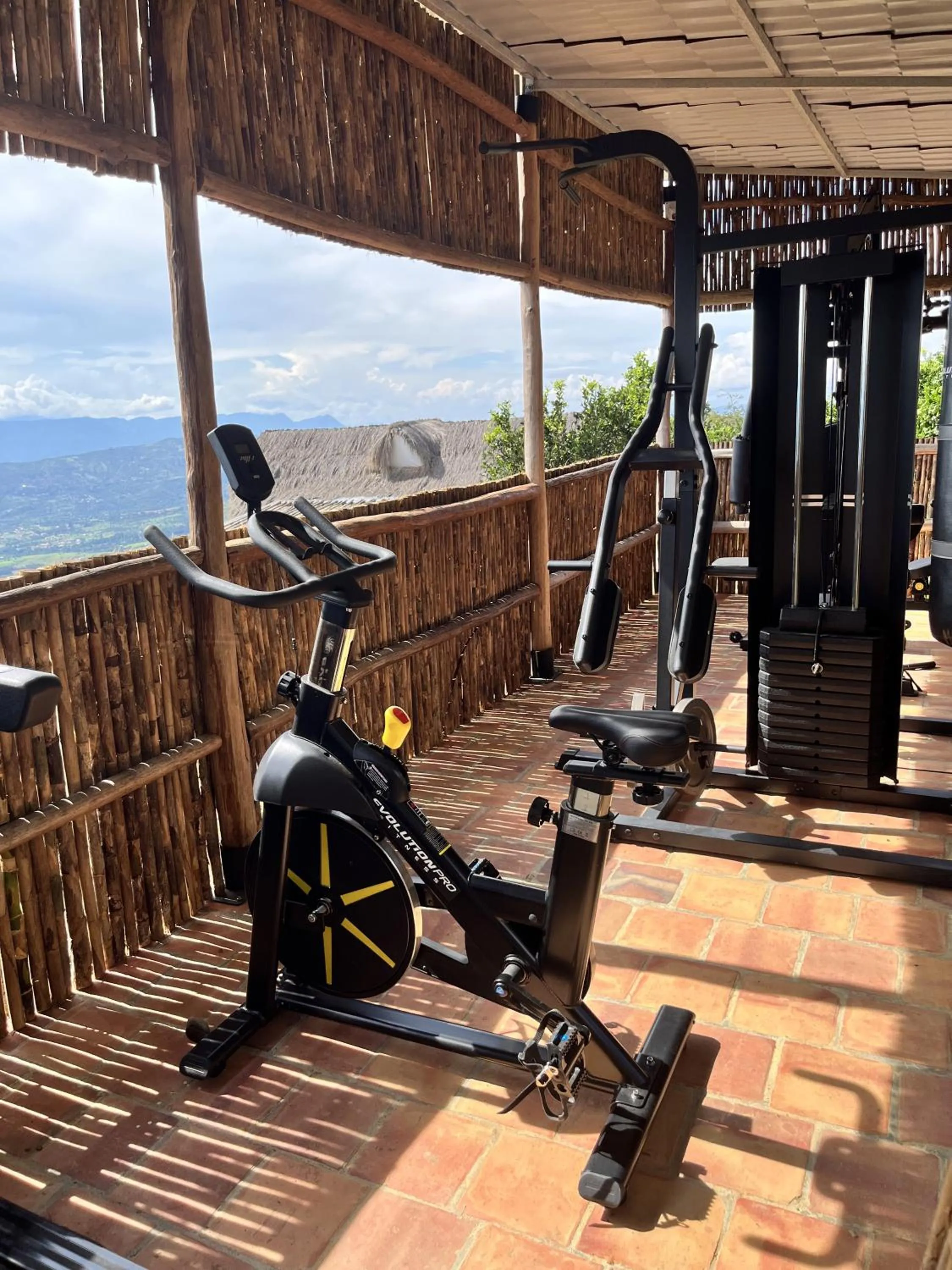Fitness centre/facilities in Hotel Cariguá