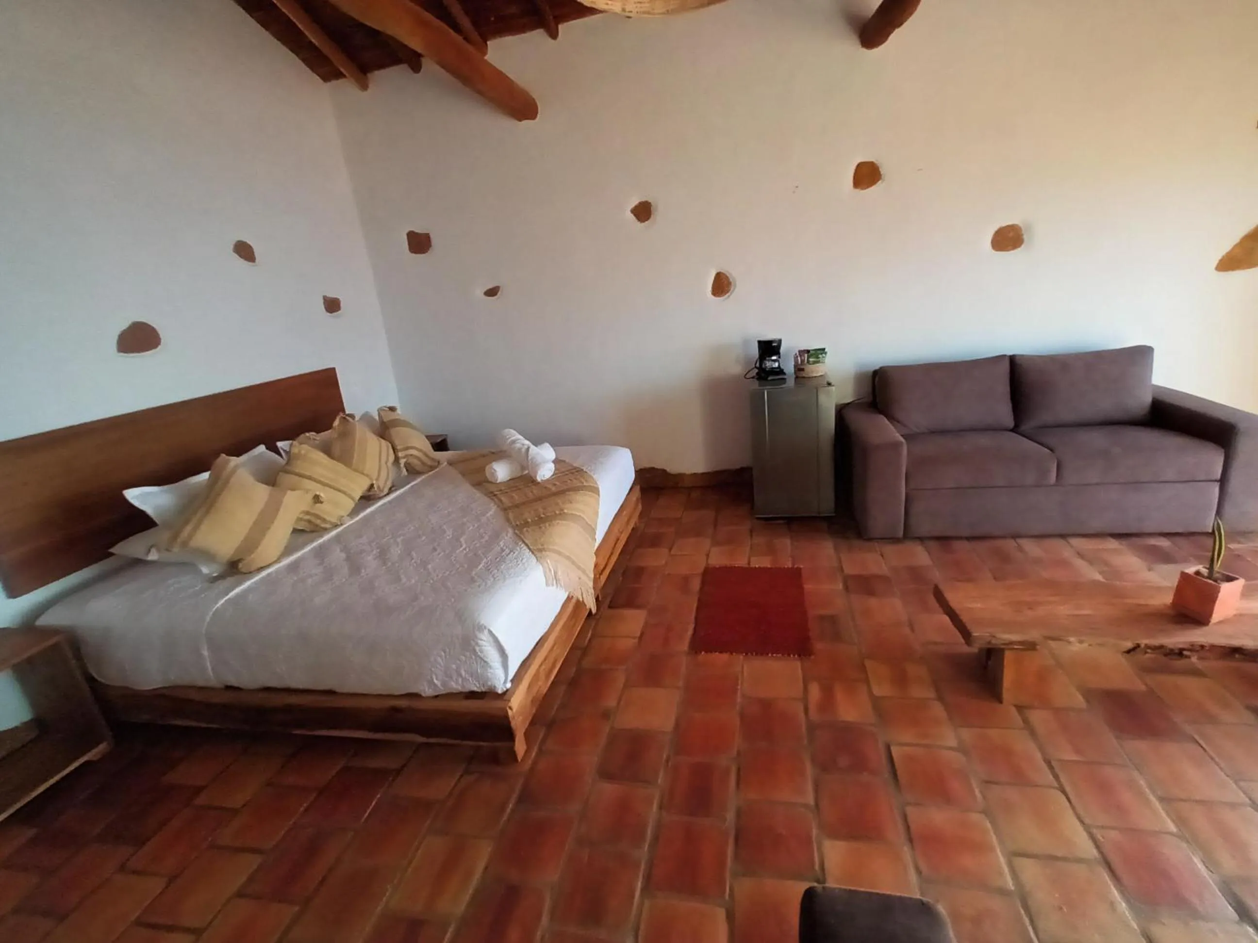 Bed in Hotel Cariguá