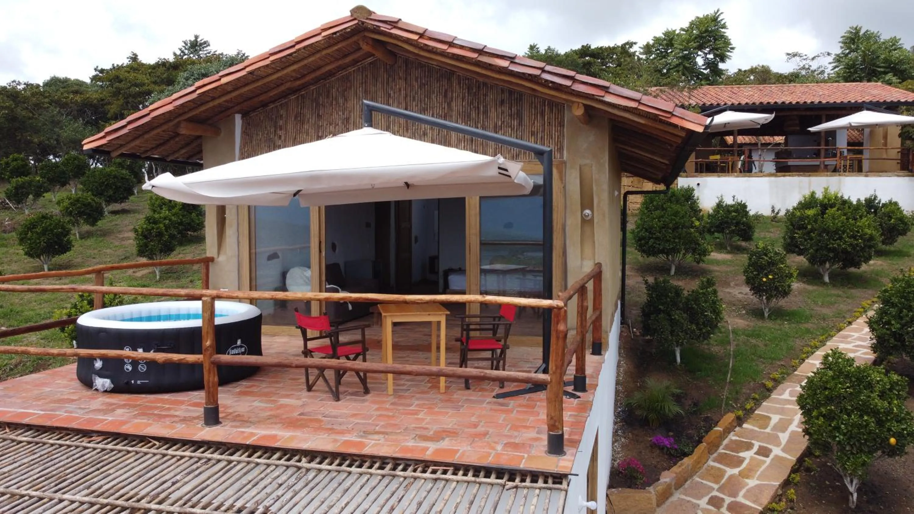 Balcony/Terrace in Hotel Cariguá