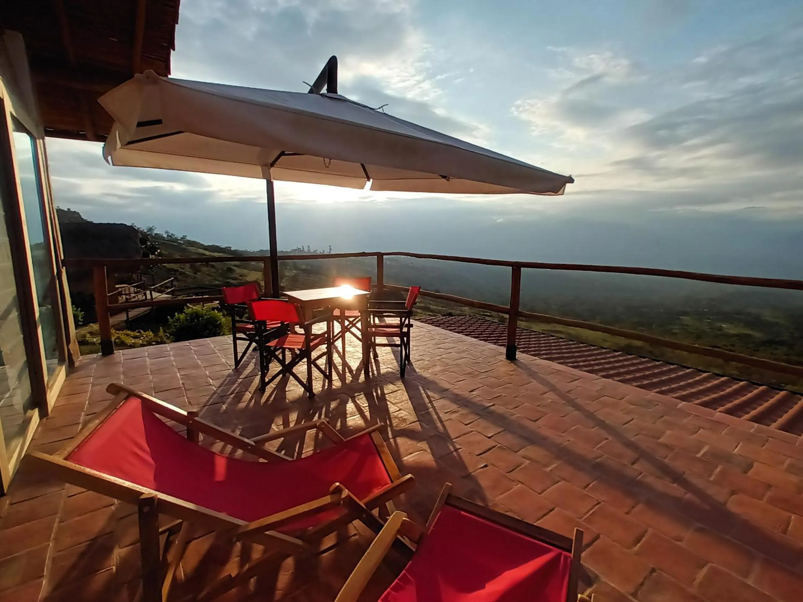 Natural landscape in Hotel Cariguá