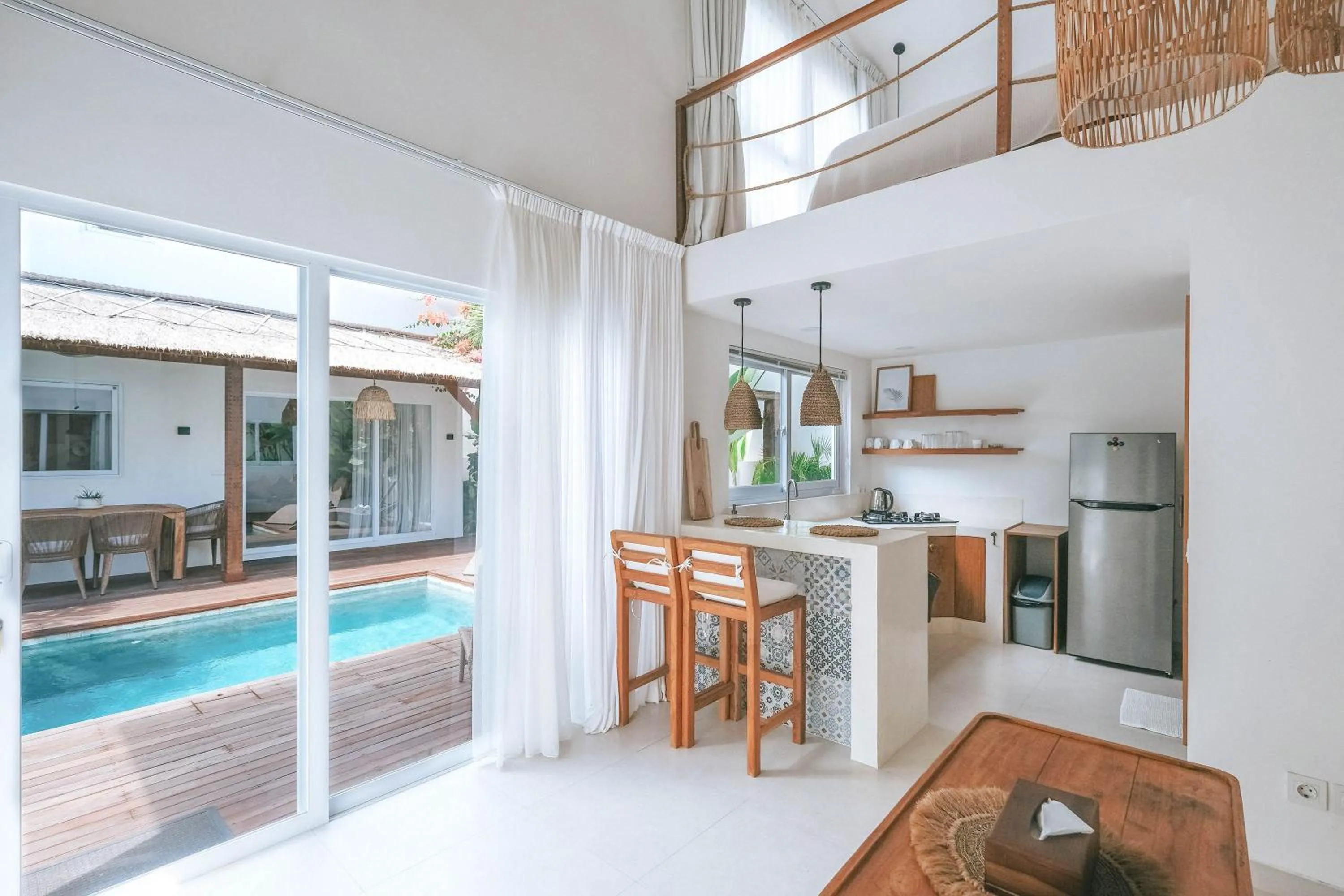 Patio in Sun & Moon Villa