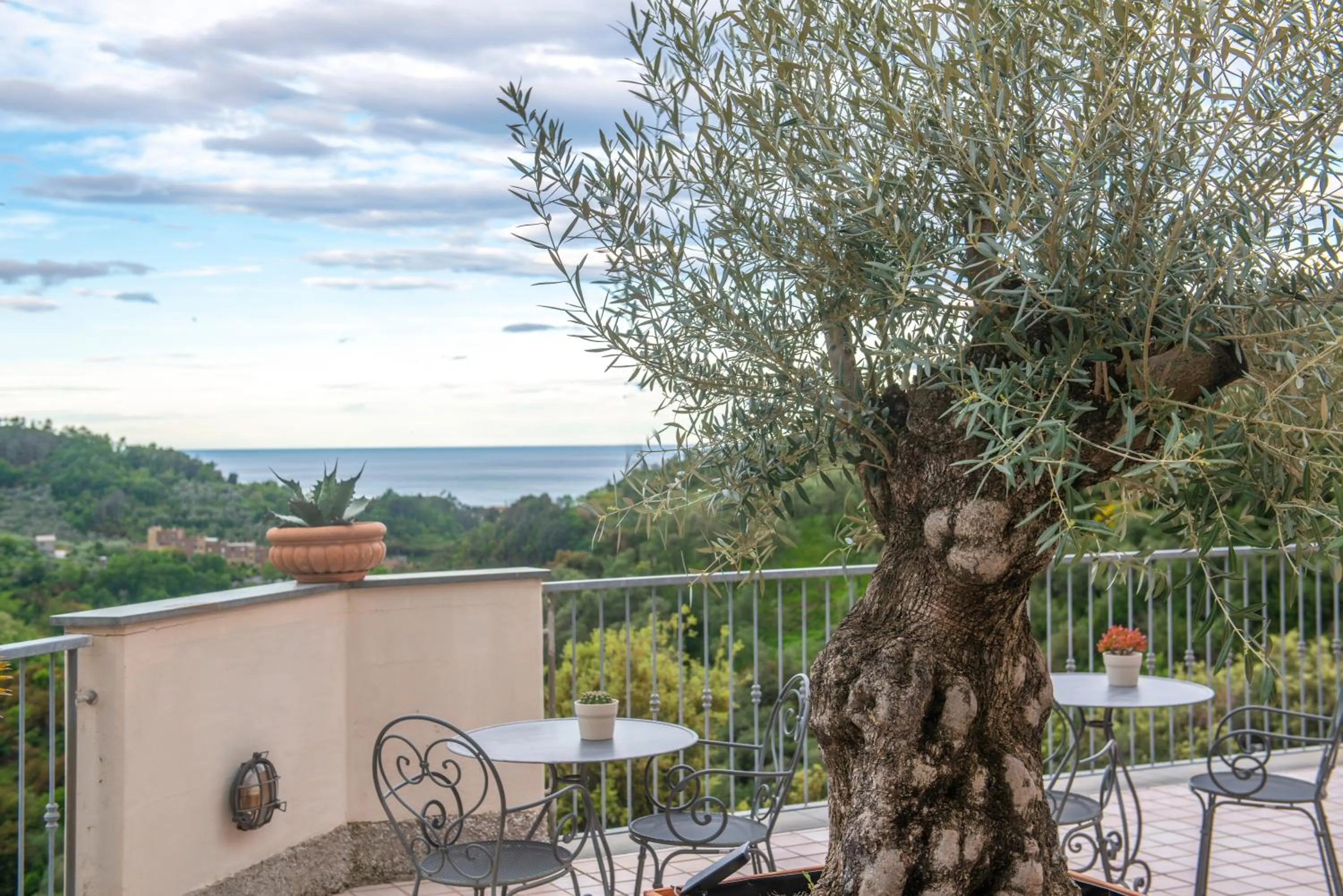 Balcony/Terrace in Hotel Al Terra Di Mare