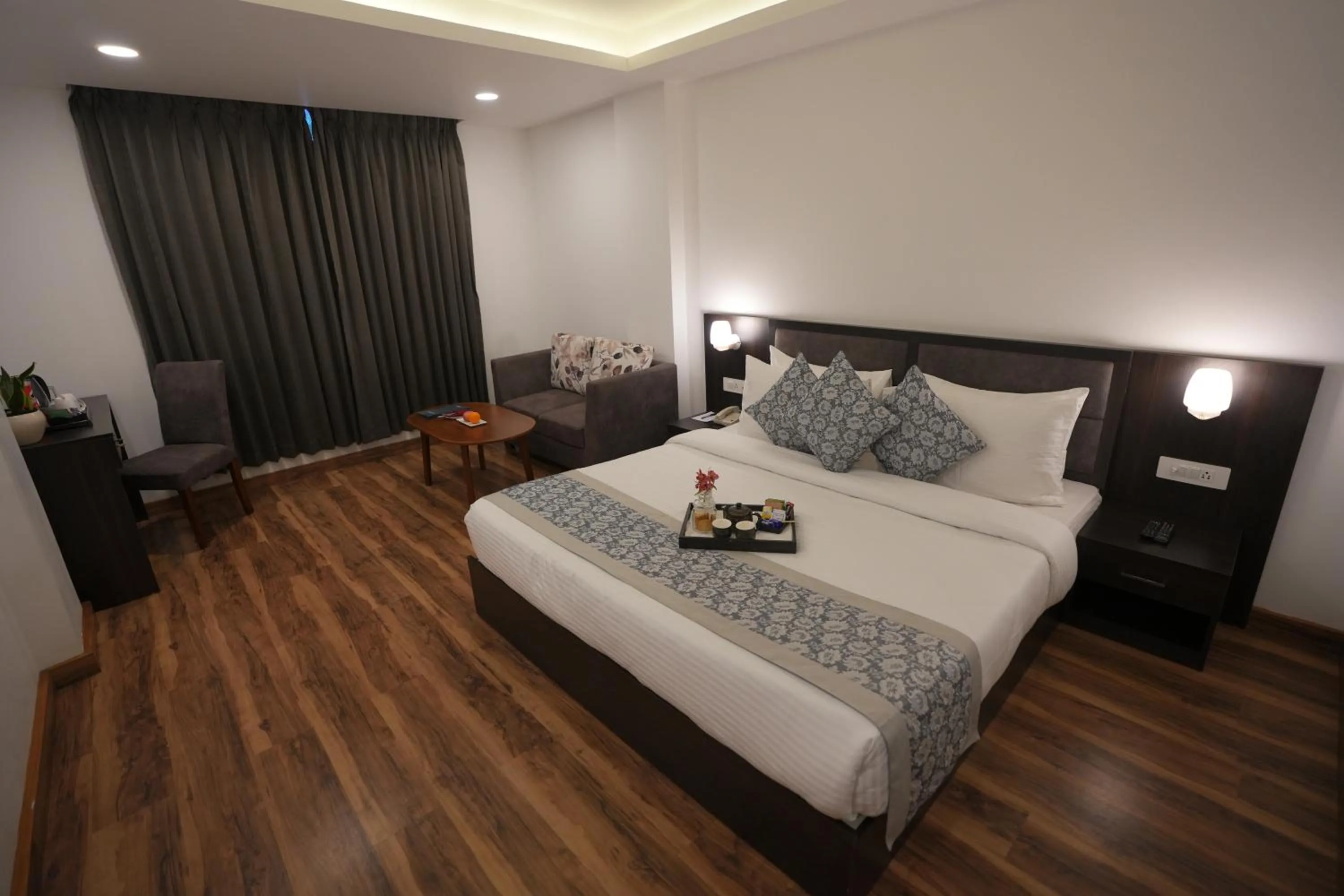 Bedroom in Cilantro Comfort