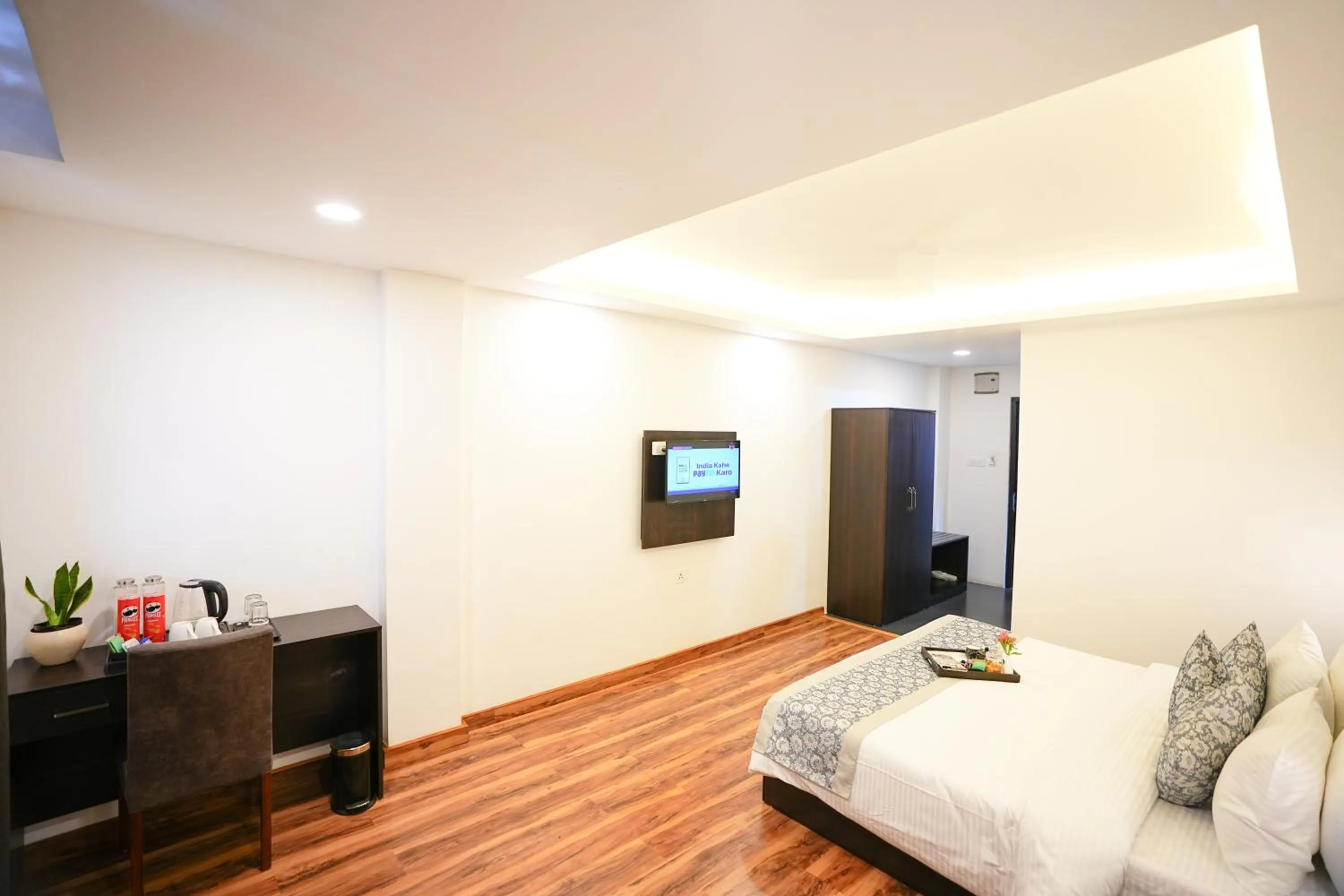 Bedroom in Cilantro Comfort