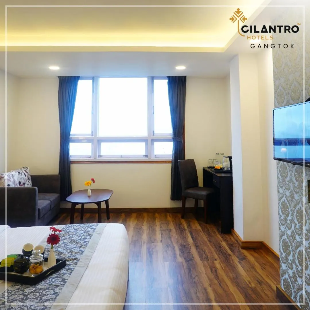 Bedroom in Cilantro Comfort