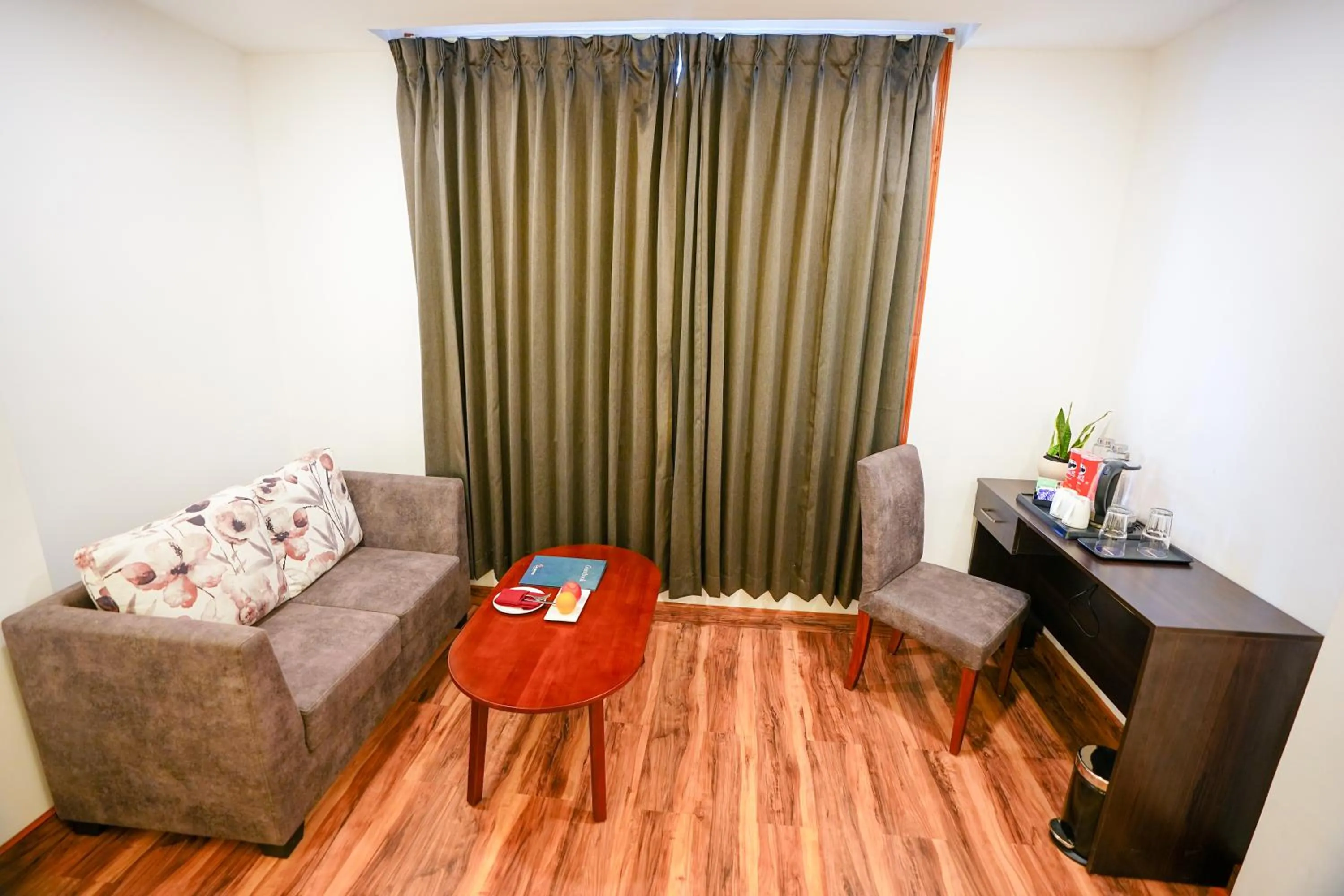 Bedroom in Cilantro Comfort